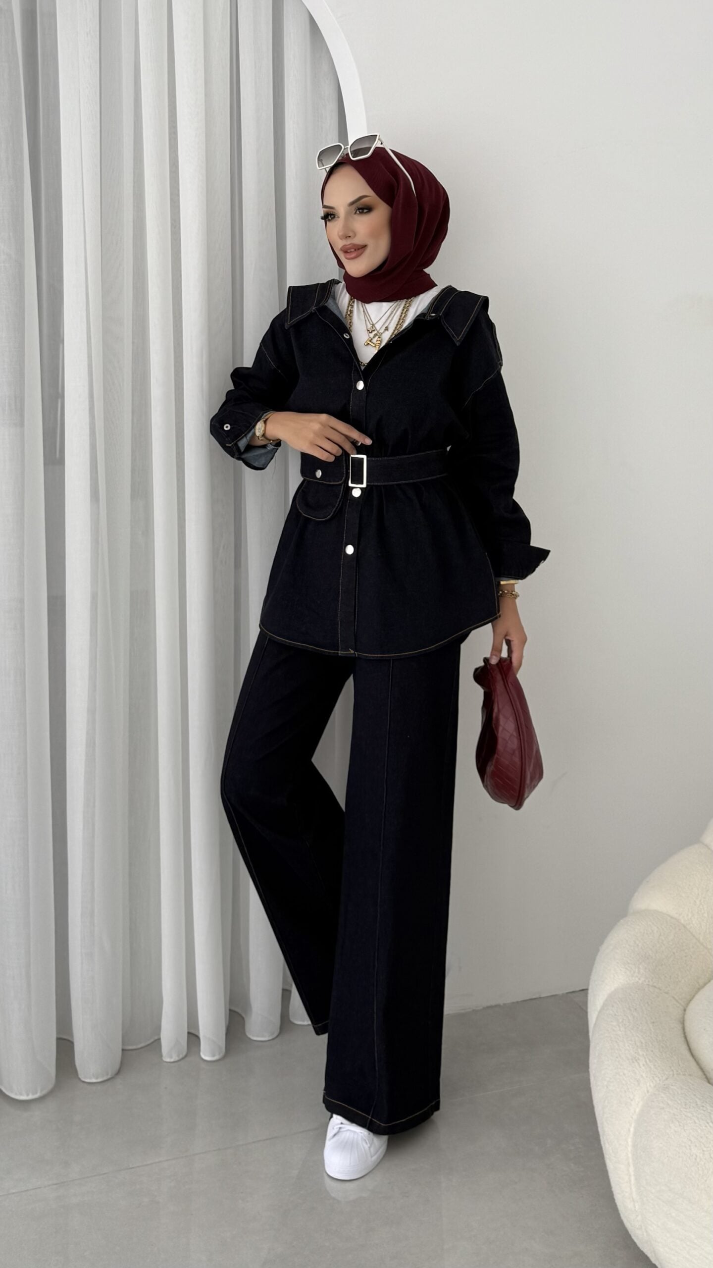 Marjin Denim İkili Takım |  