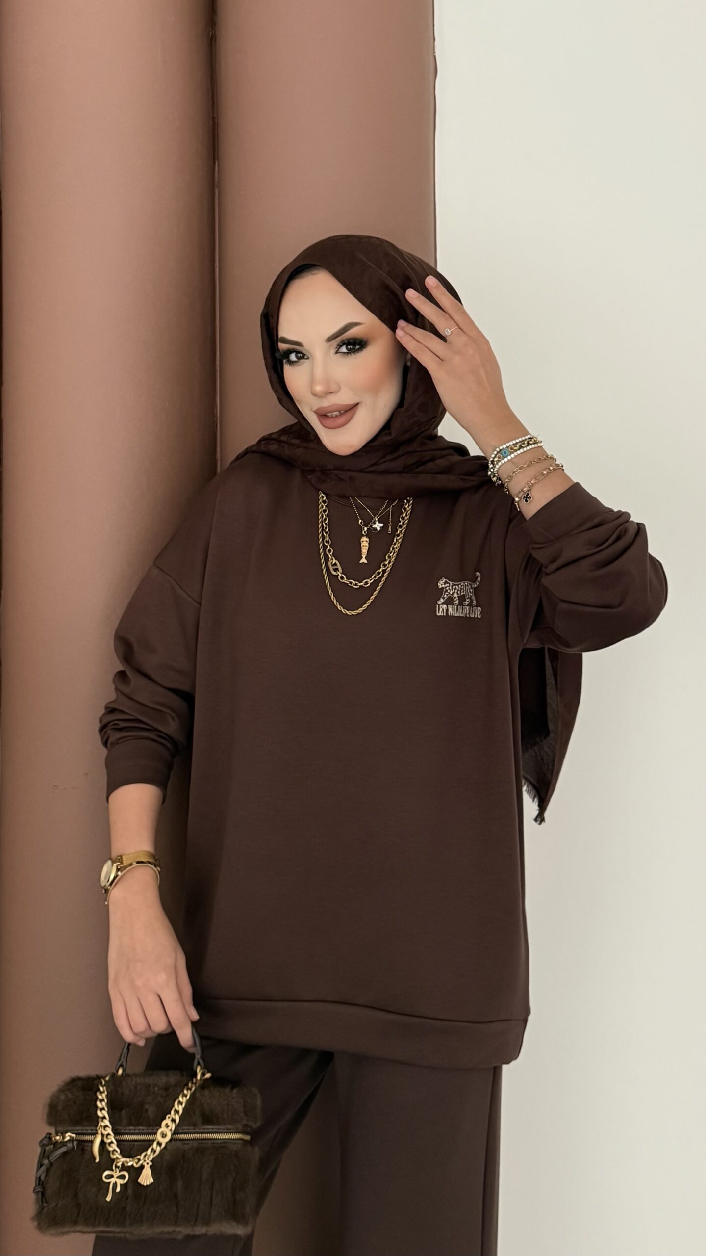Logolu Premium Oysh İkili Takım |  