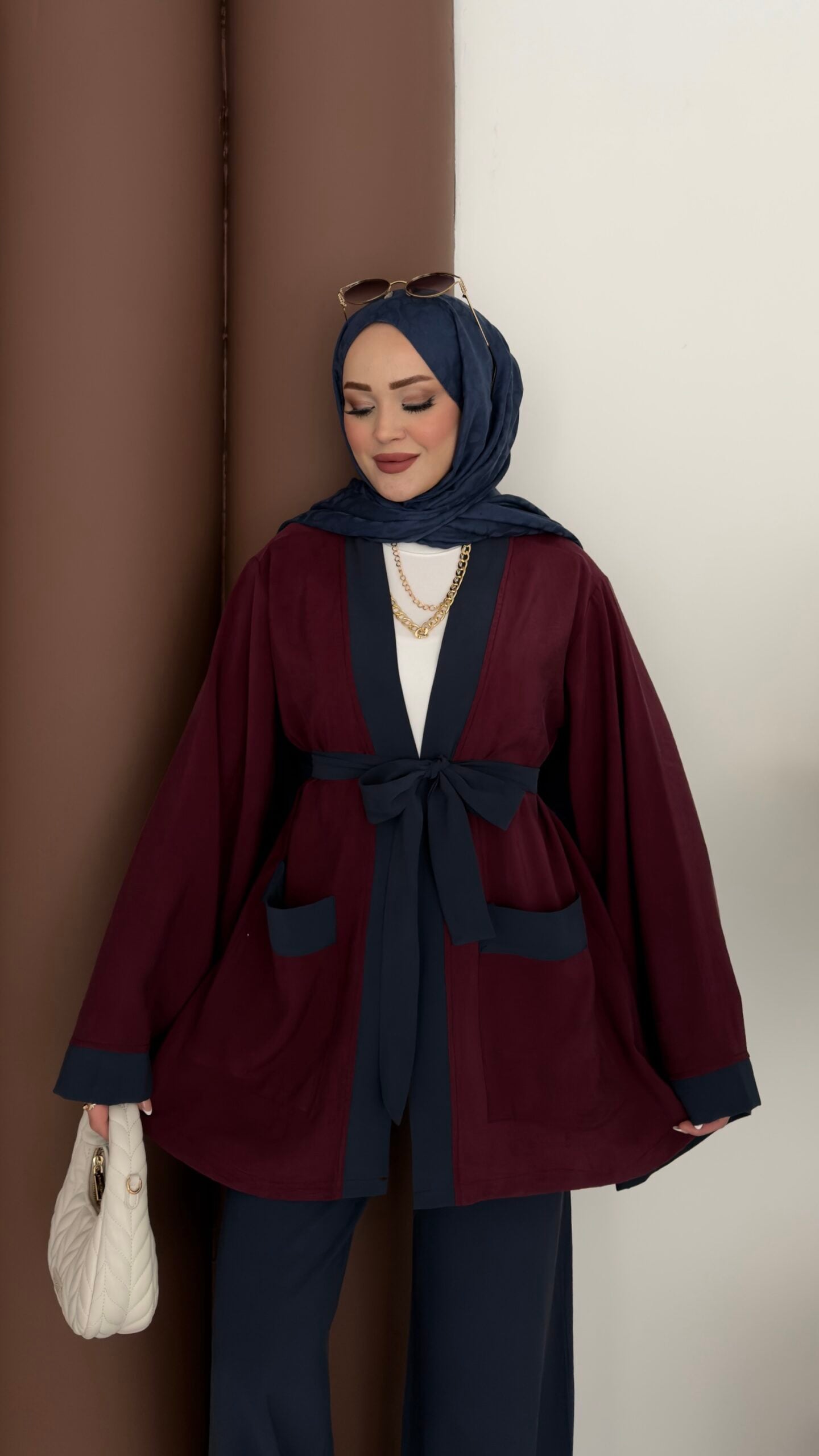 Cosmos Tensel Garnili Kimono İkili Takım |  