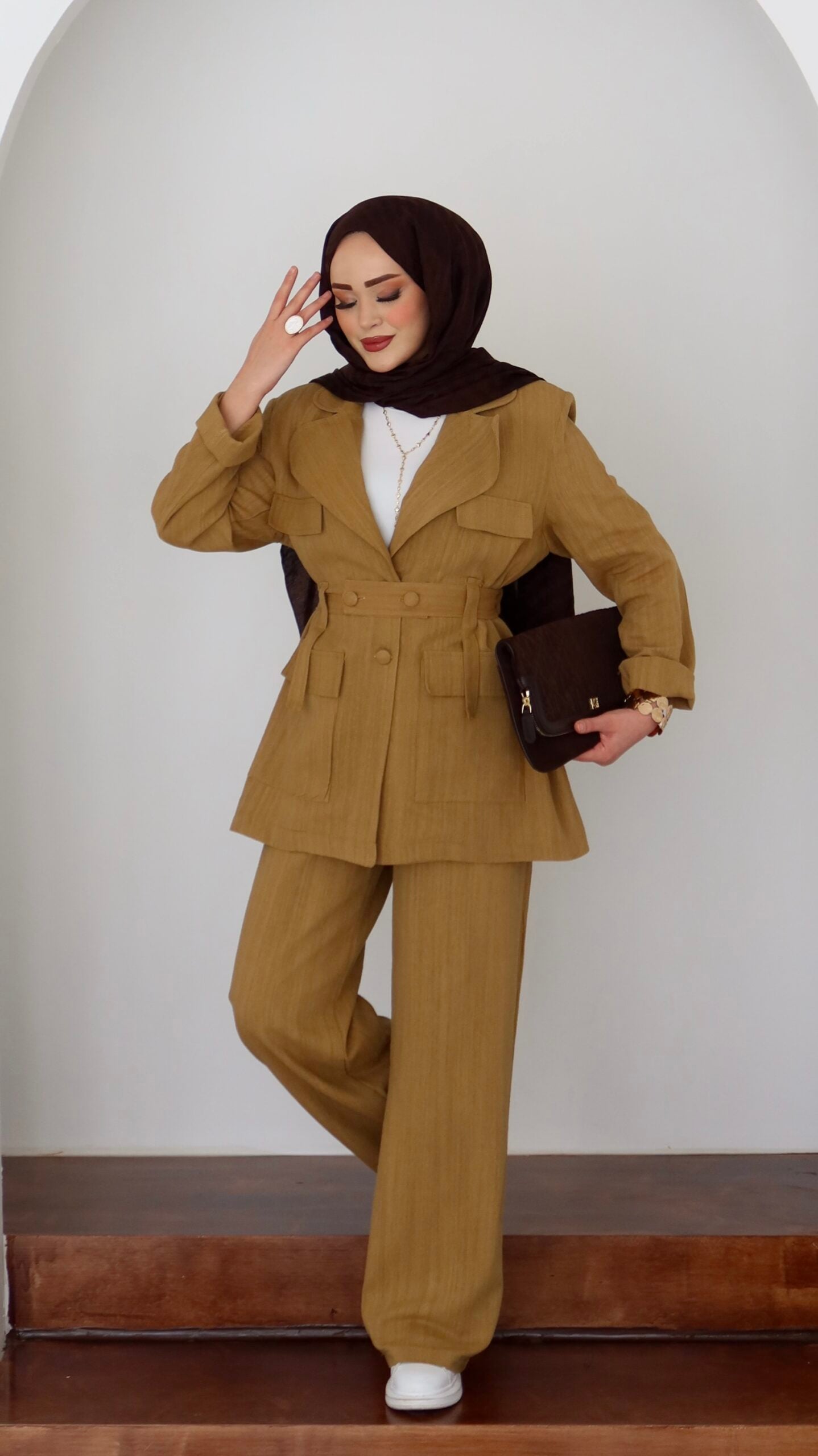 Linen Premium Keten İkili Takım |  