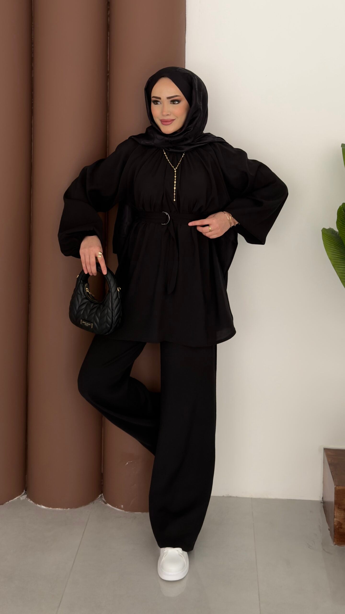 Casual Modal Kemerli İkili Takım |  