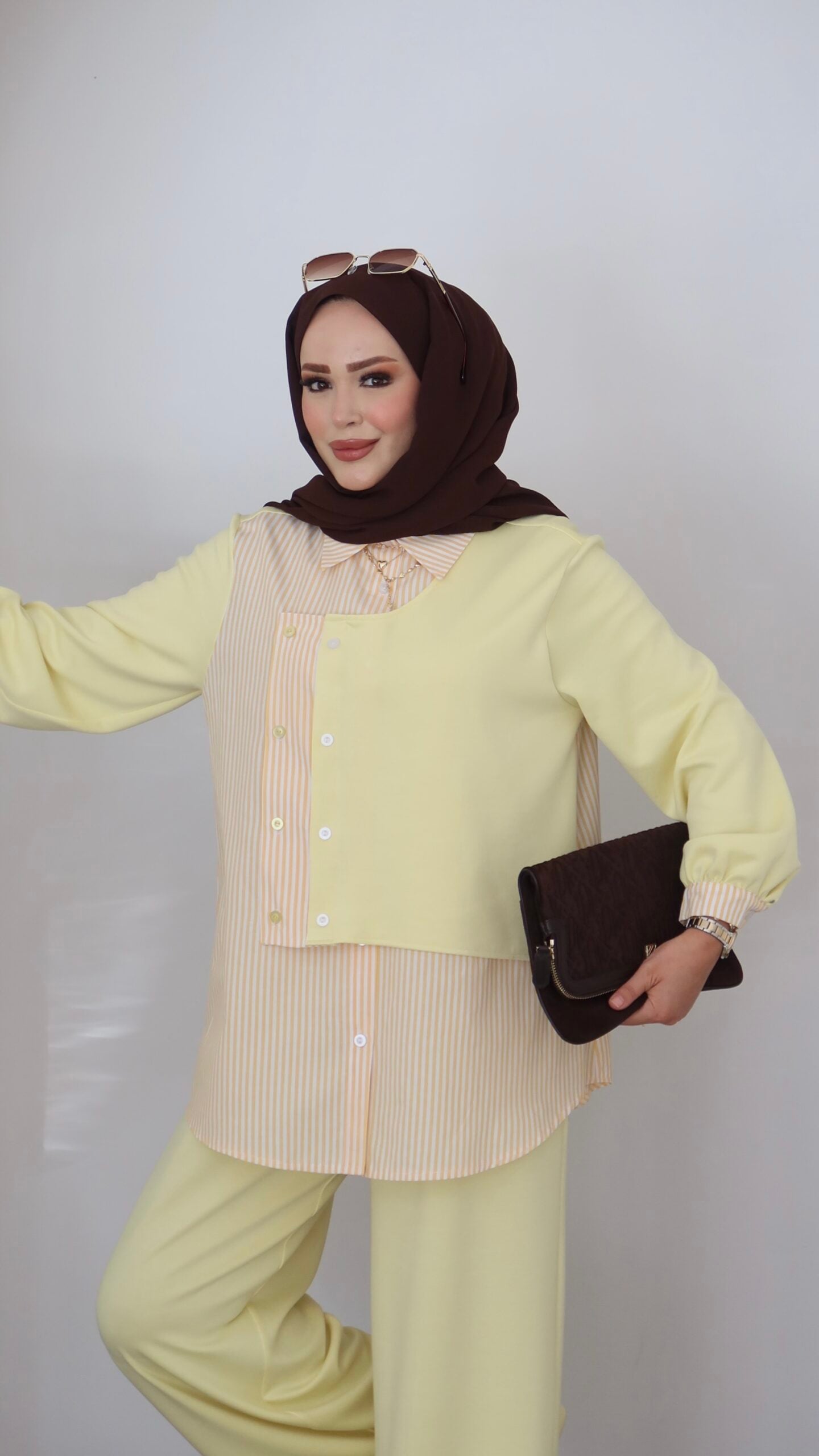 Garny Shirt Twist Muadil İkili Takım |  