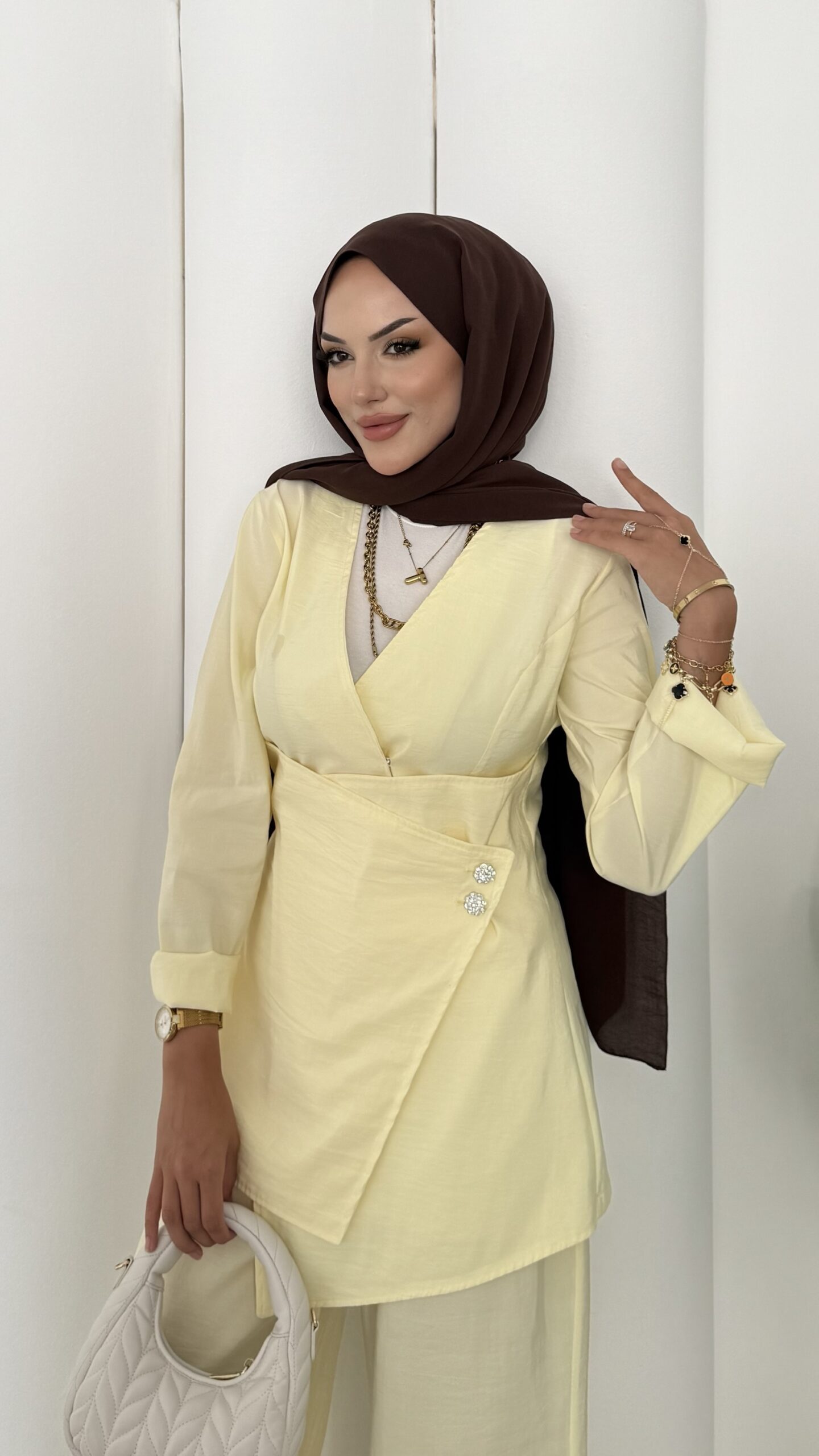 Fashion Premium Taşlı İkli Takım |  