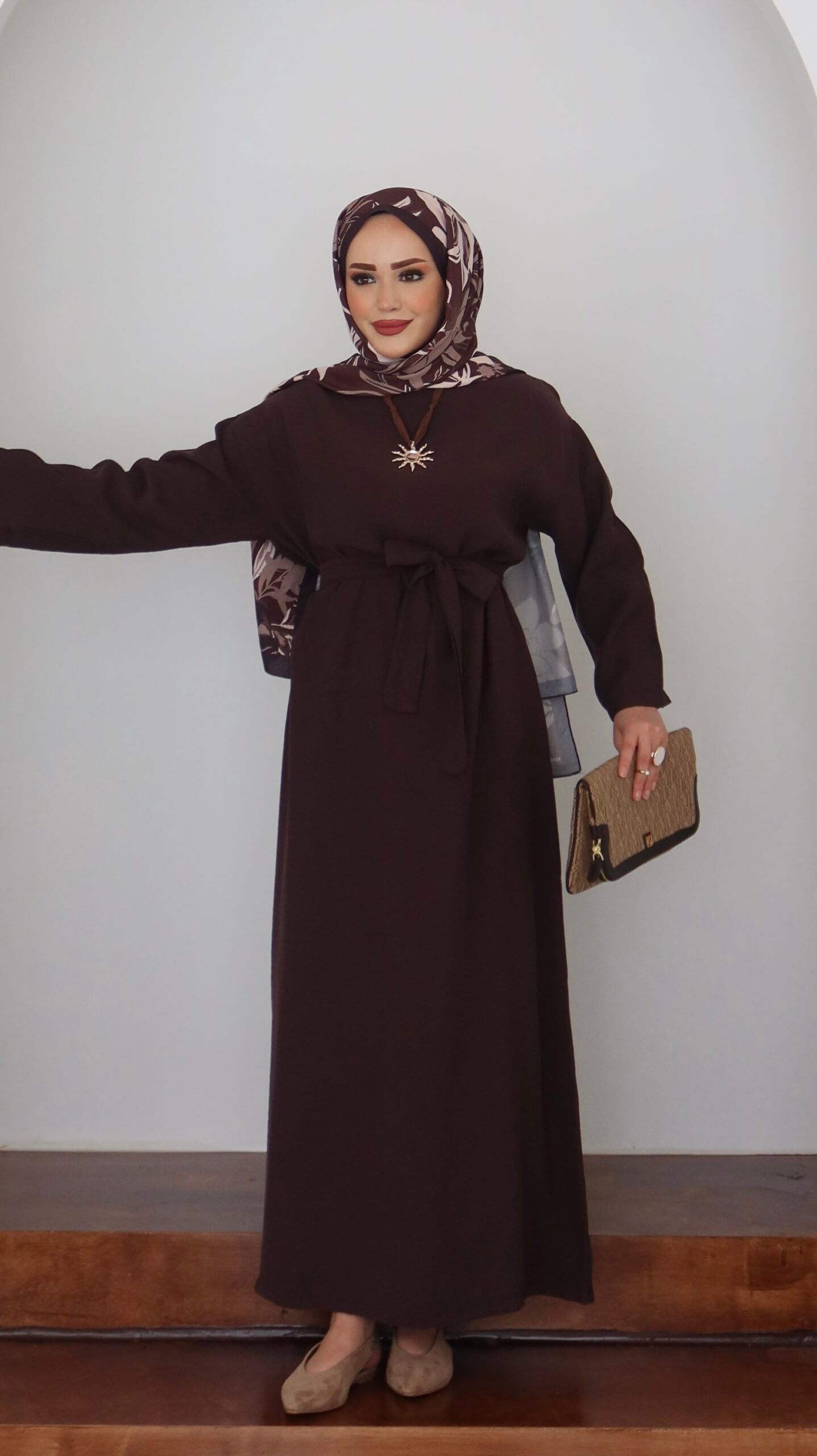 Marakeş Kuşaklı Elbise |  