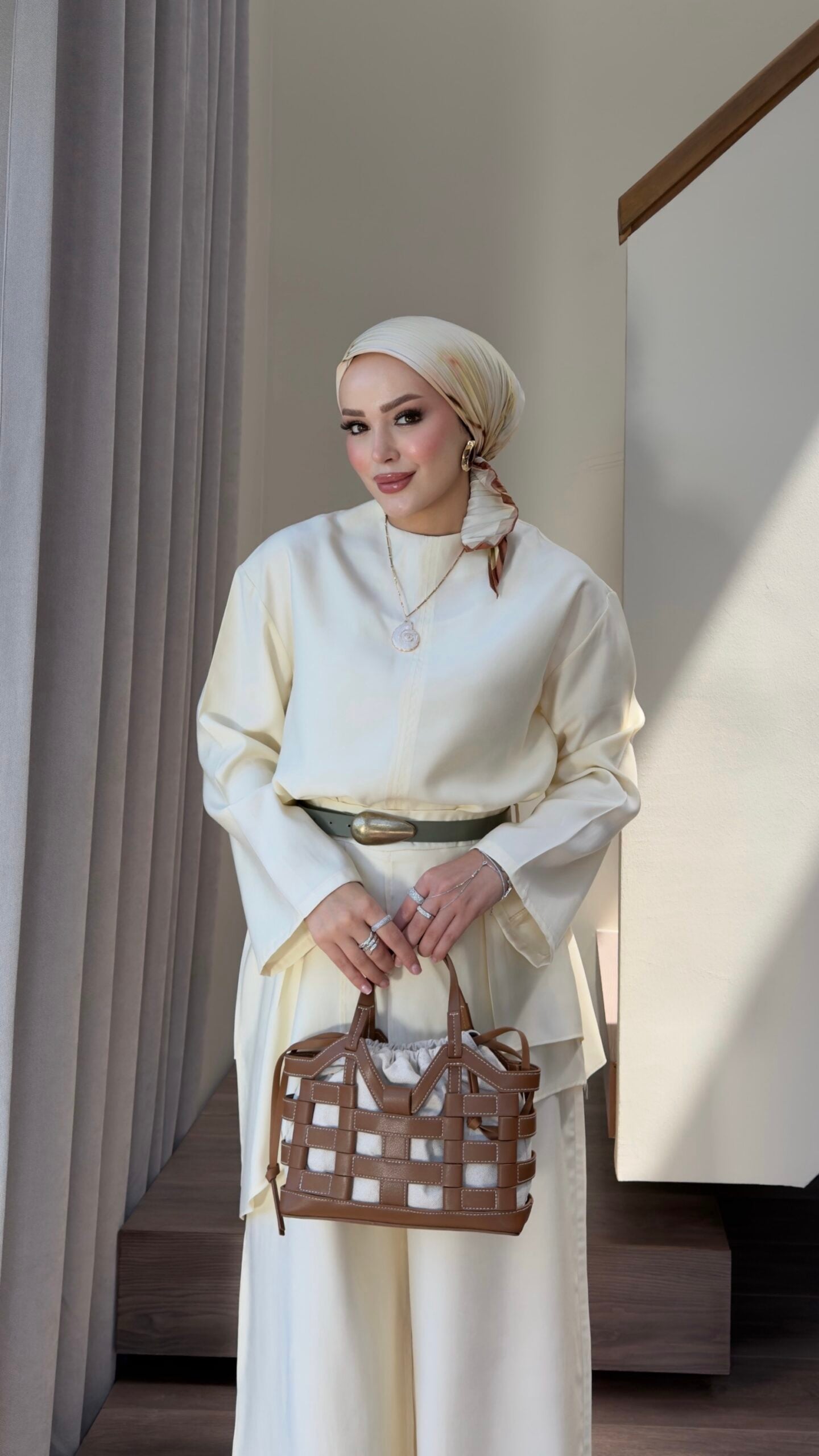 Herwes Kemerli Tunik Takım |  