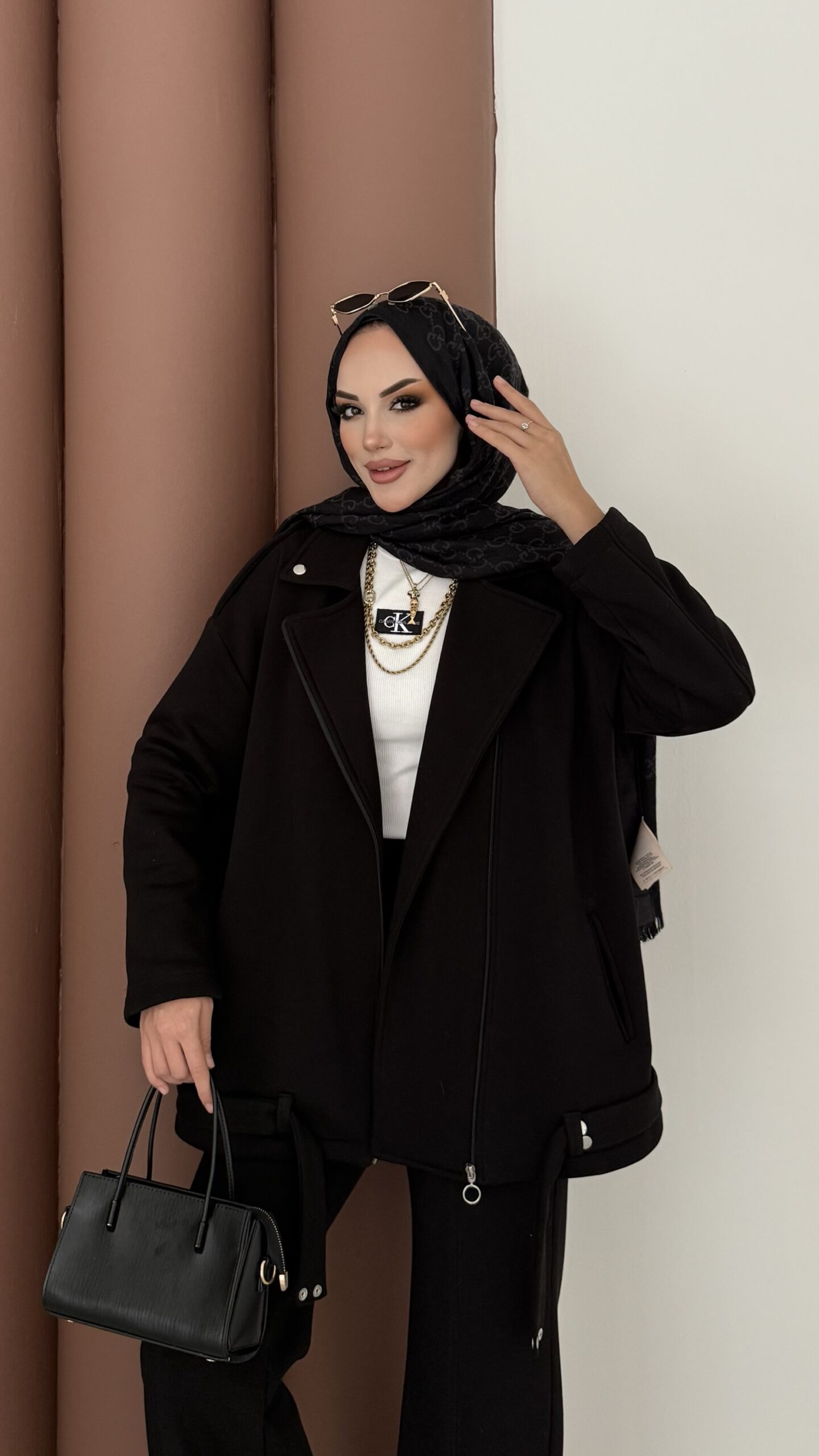 Blok Premium Şardonlu Ceket İkili Takım |  