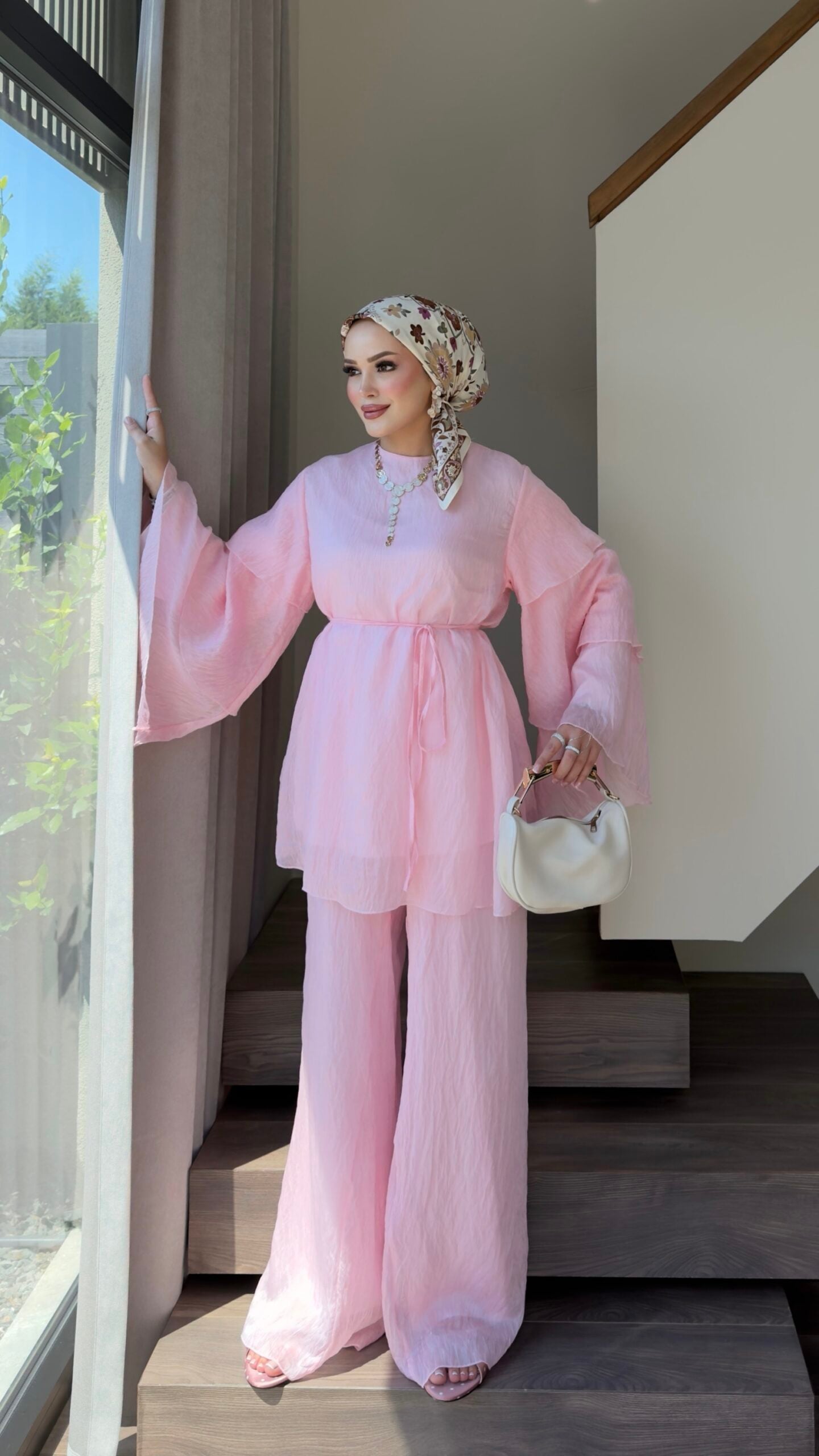 Blush Aura Volanlı İkili Takım |  