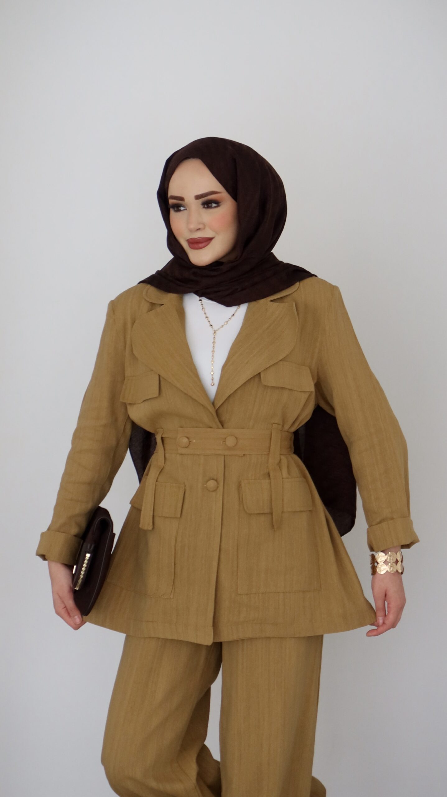 Linen Premium Keten İkili Takım |  
