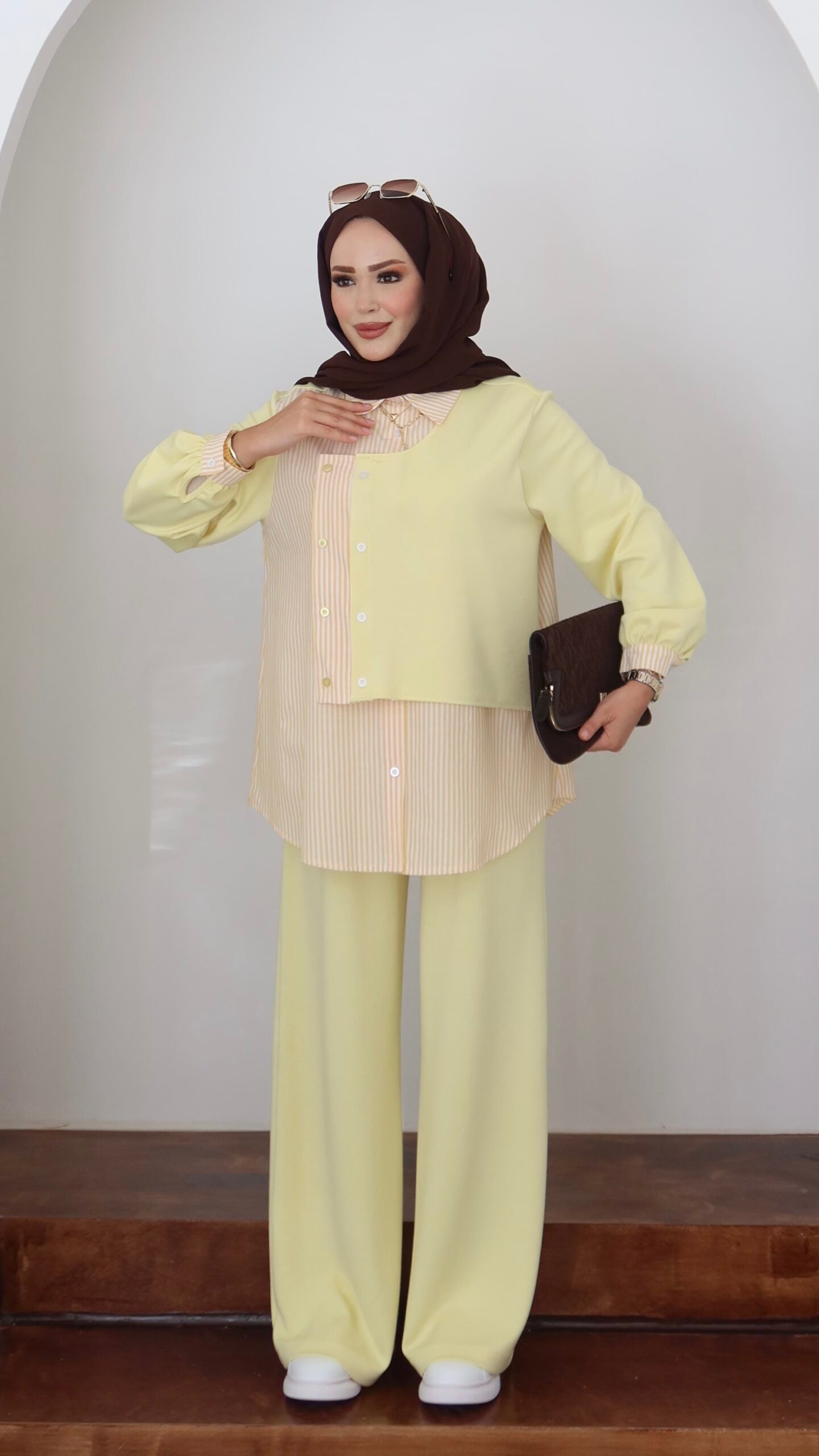 Garny Shirt Twist Muadil İkili Takım |  