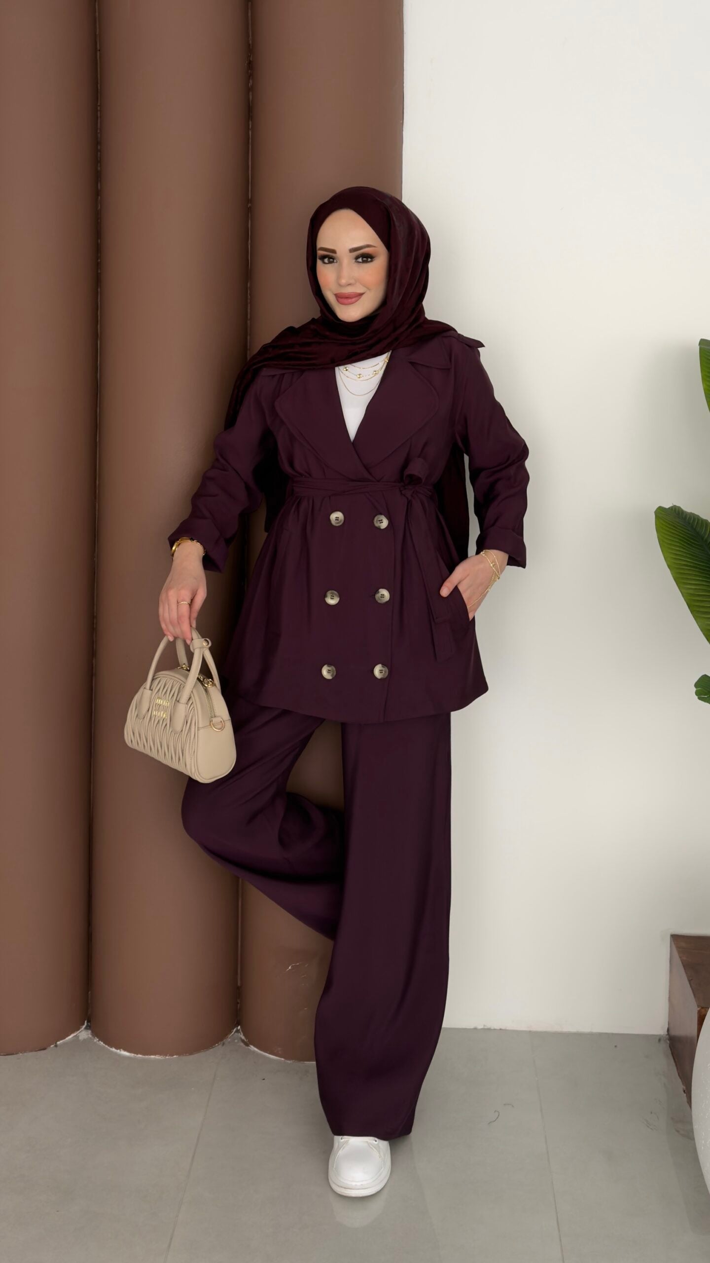 Fresh Modal Trenç İkili Takım |  