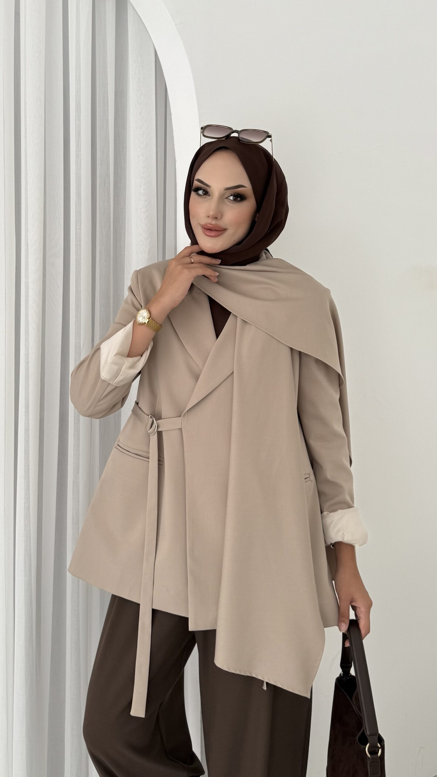 Pinterest Premium Atkılı Blazer Ceket |  