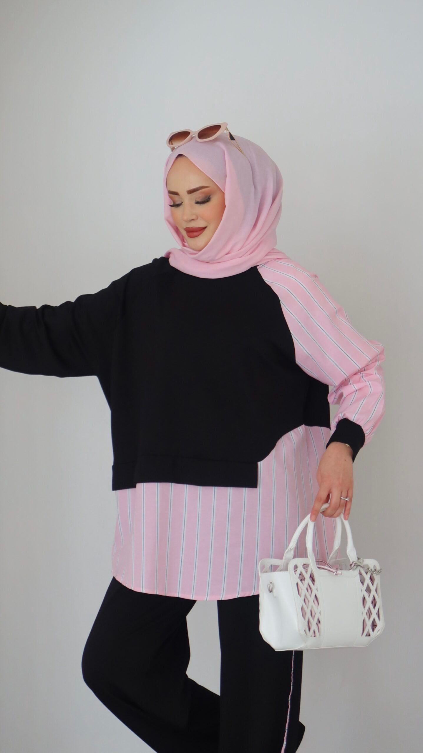 Basic Çizgili Oysh İkili Takım |  