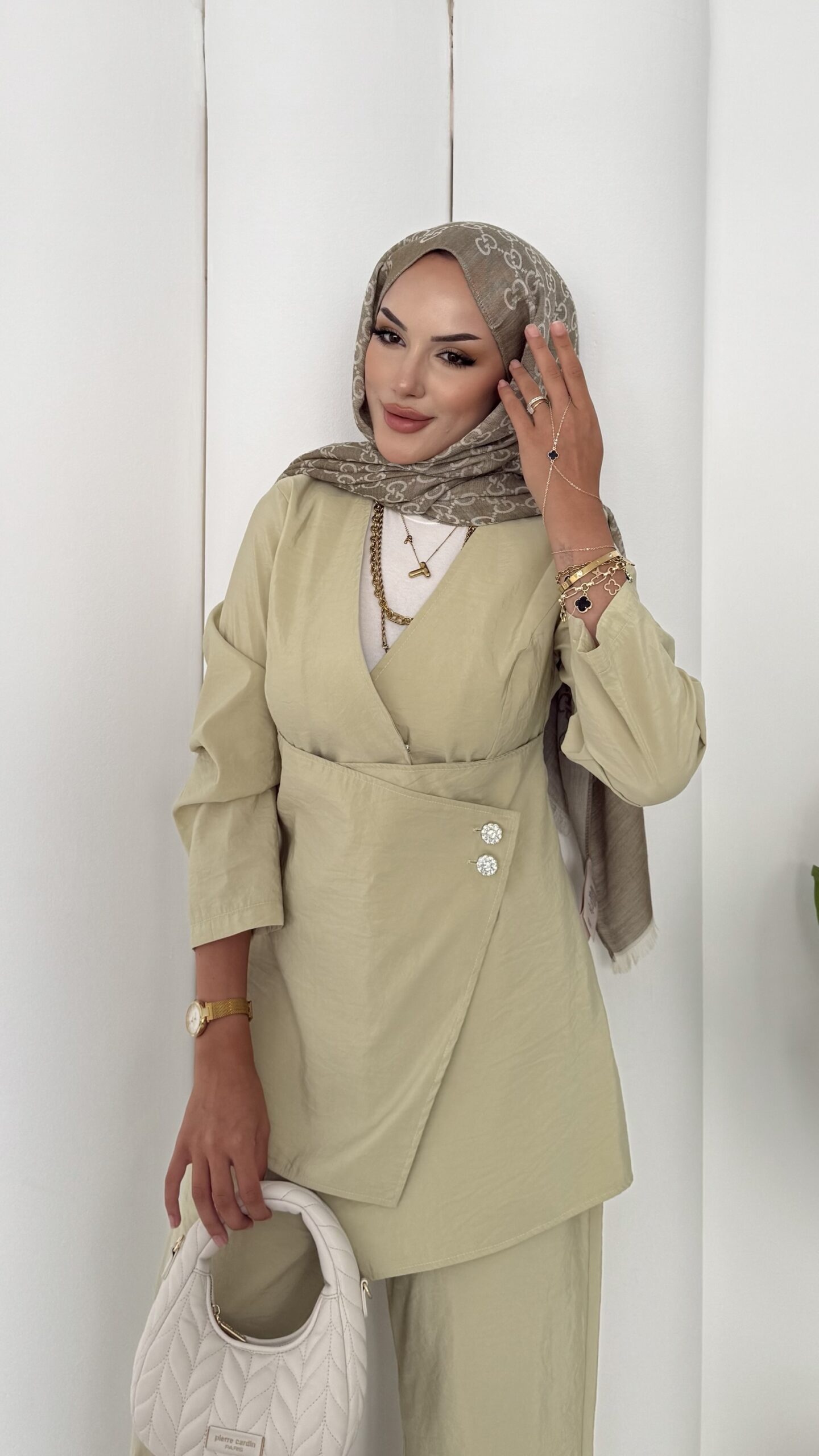 Fashion Premium Taşlı İkli Takım |  
