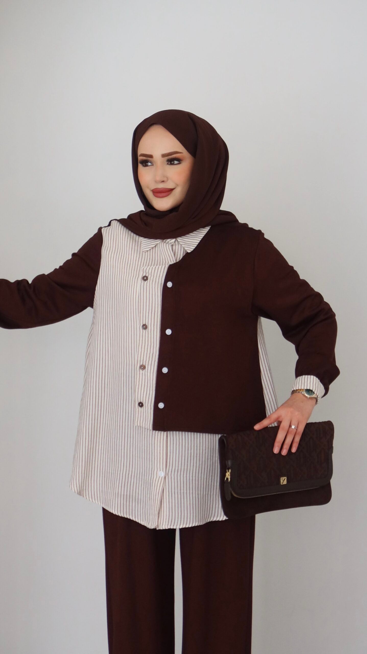 Garny Shirt Twist Muadil İkili Takım |  