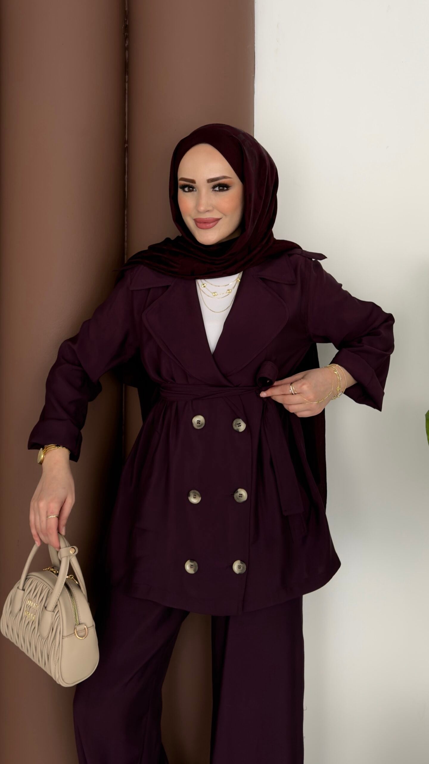 Fresh Modal Trenç İkili Takım |  