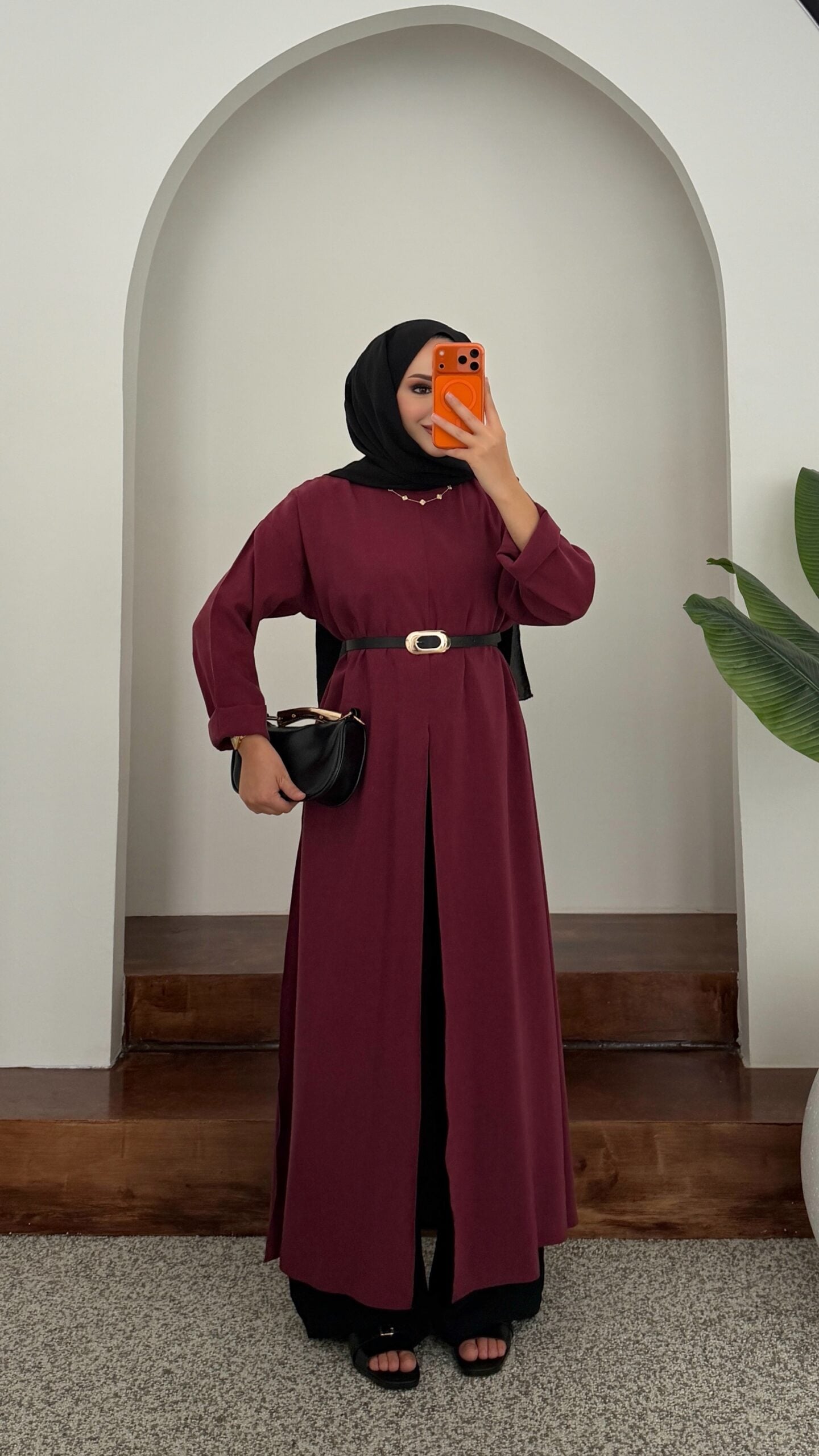 Arabic Yırtmaçlı Bluz |  