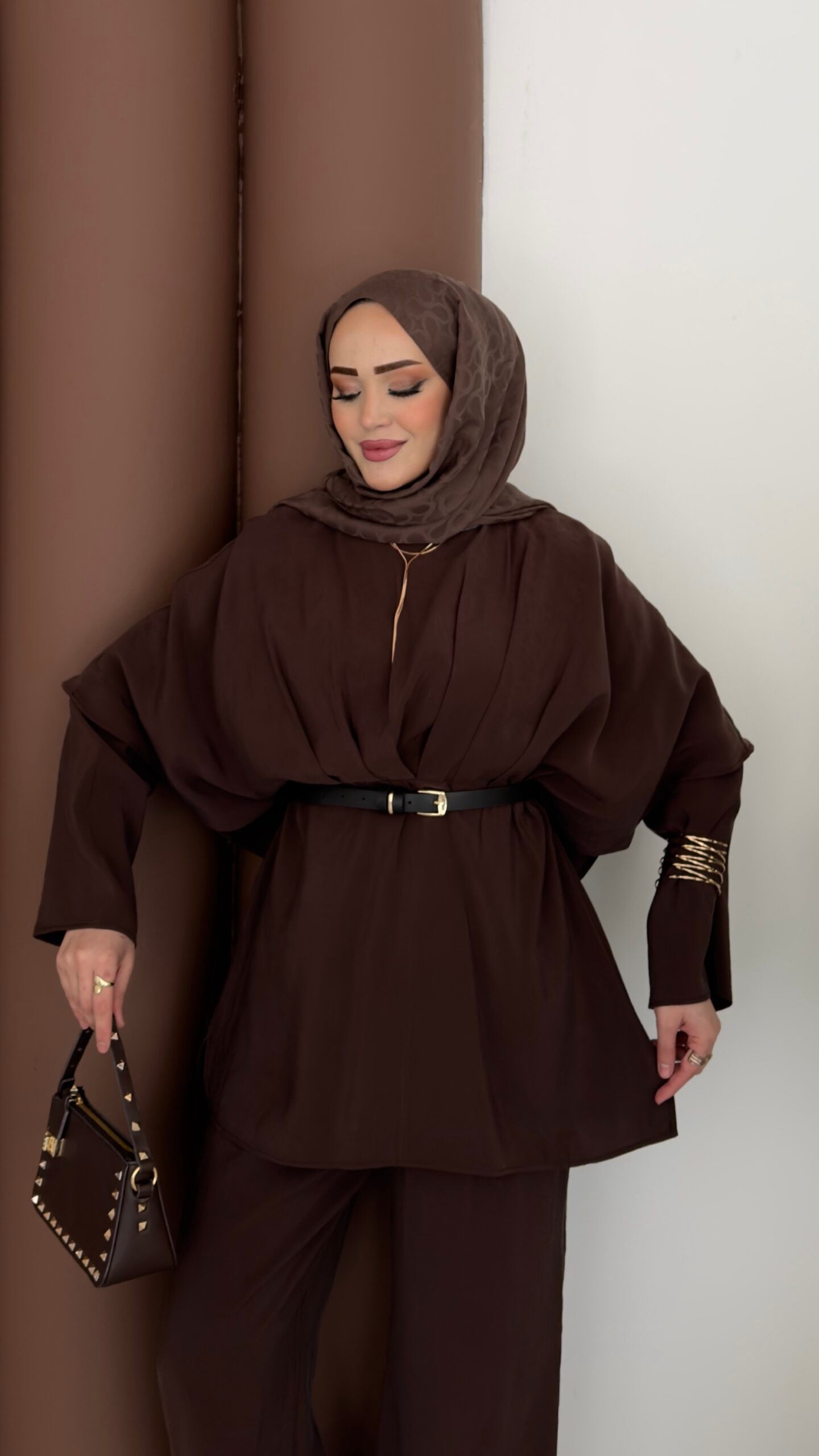 Arabic Pelerinli Modal İkili Takım |  