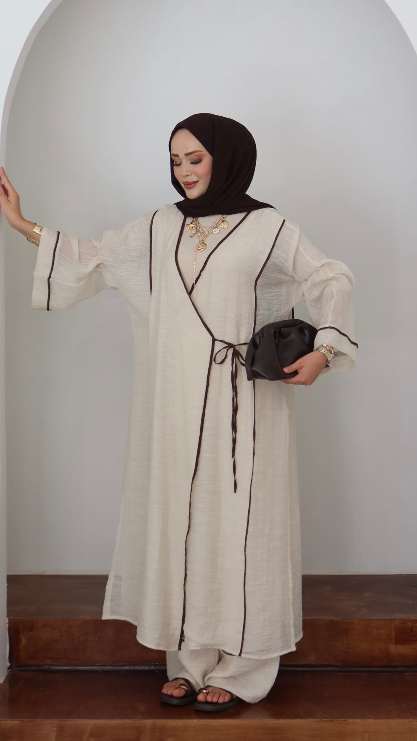 Beach Kimono İkili Takım |  
