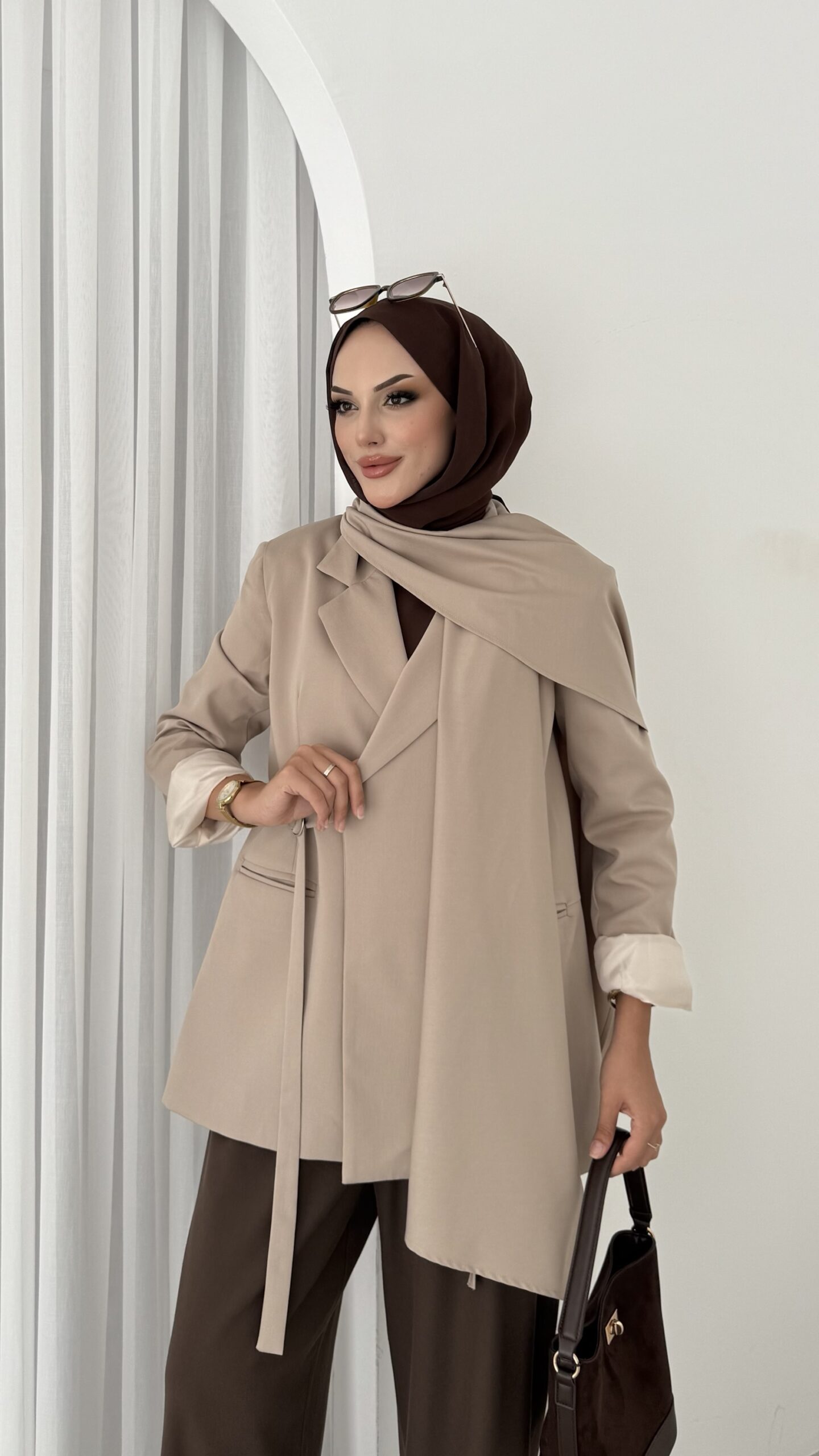 Pinterest Premium Atkılı Blazer Ceket |  