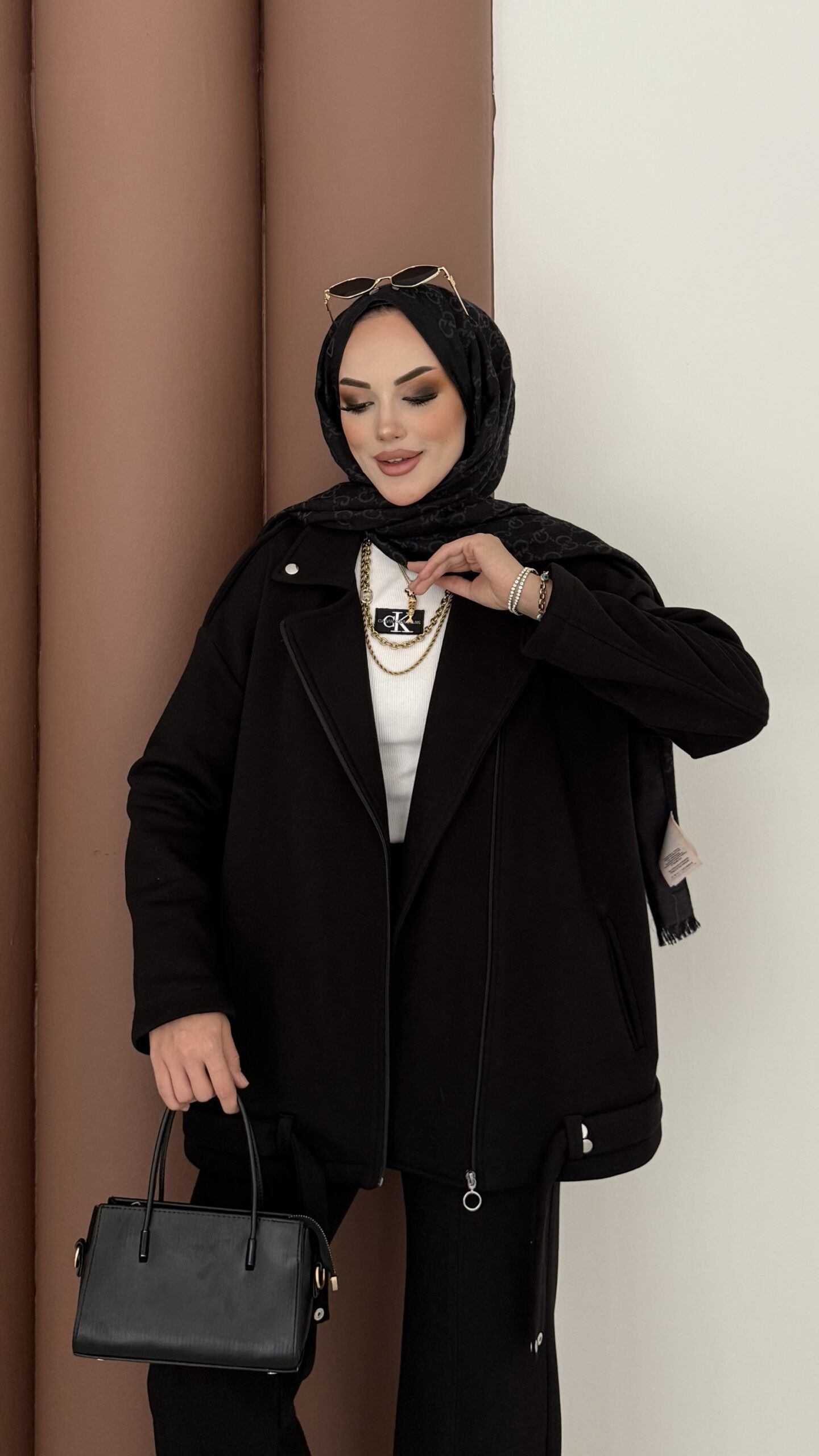 Blok Premium Şardonlu Ceket İkili Takım |  