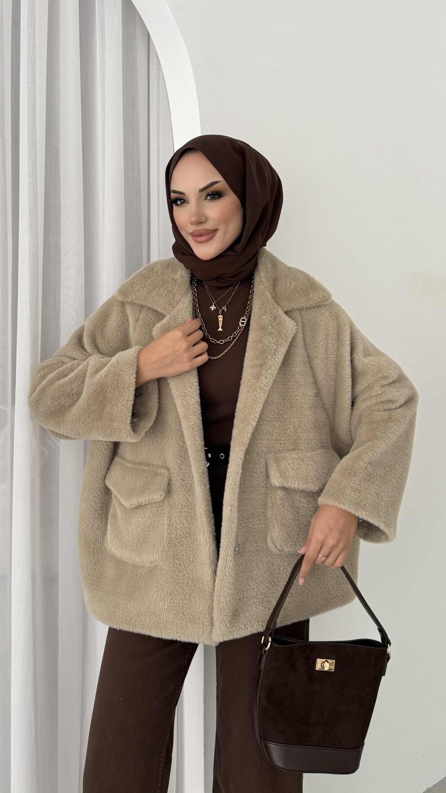 Marka Muadili Premium Kürk Ceket |  