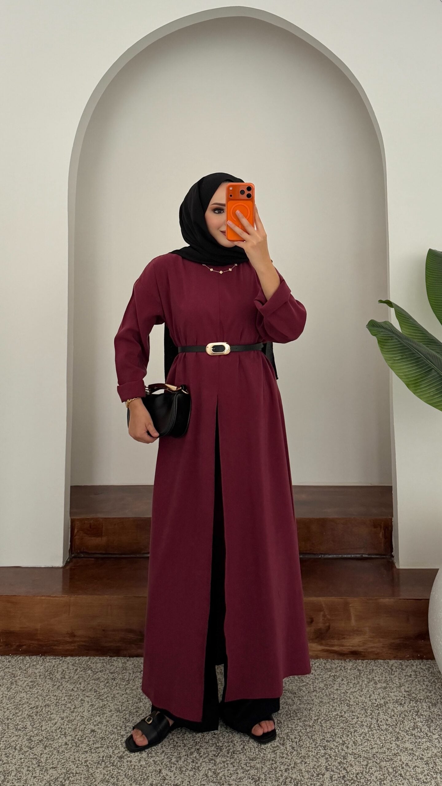 Arabic Yırtmaçlı Bluz |  