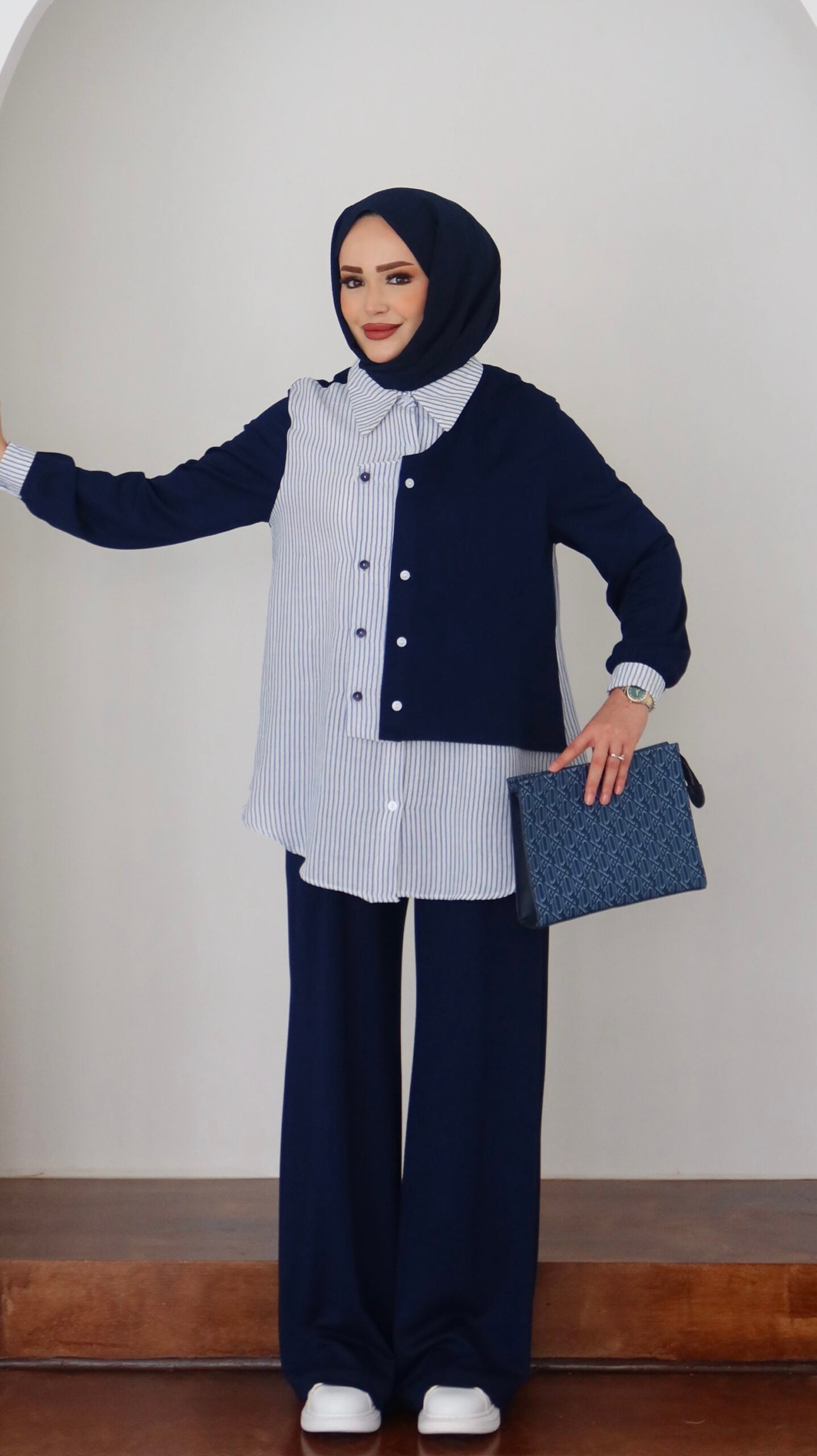 Garny Shirt Twist Muadil İkili Takım |  