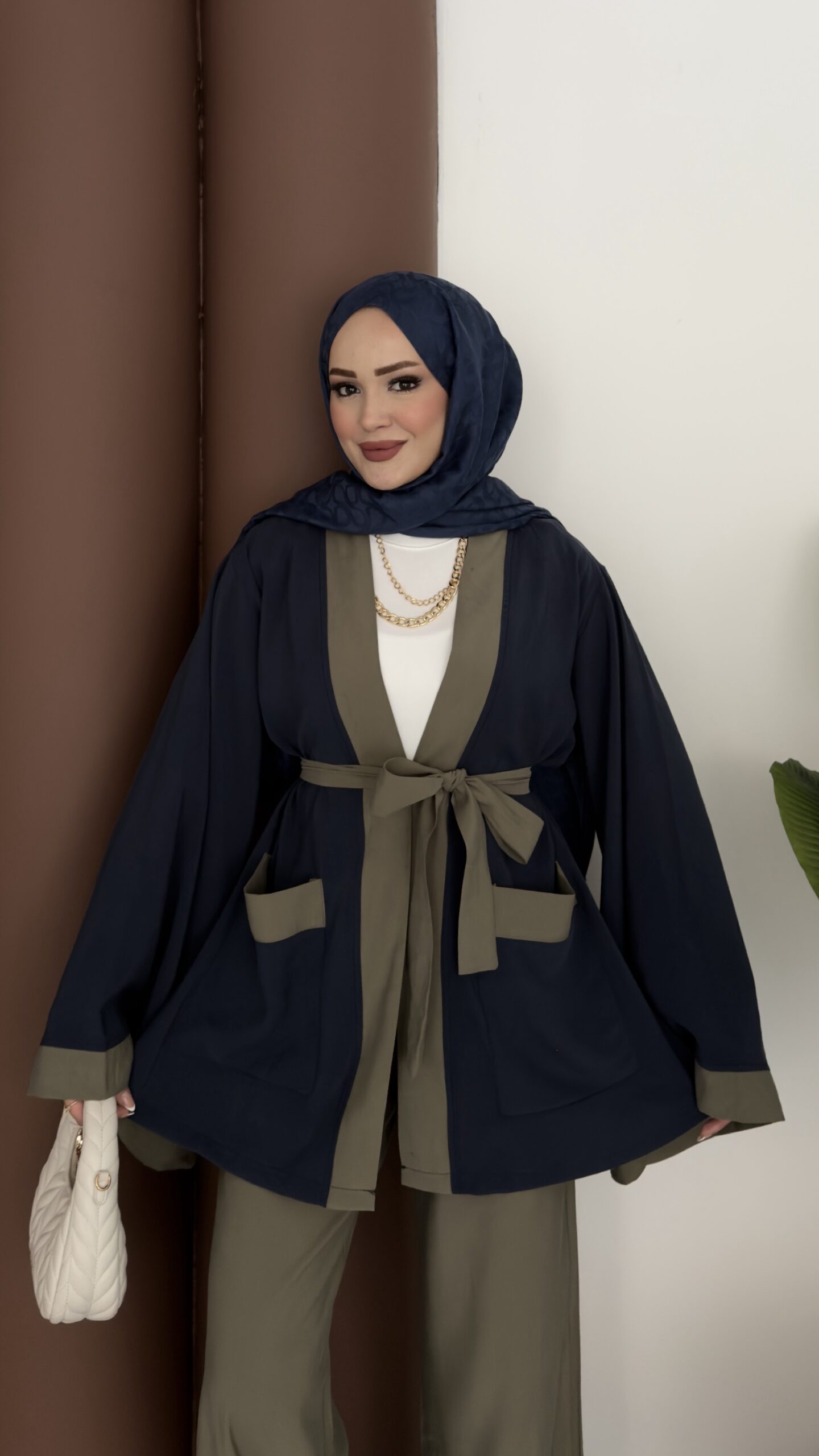 Cosmos Tensel Garnili Kimono İkili Takım |  