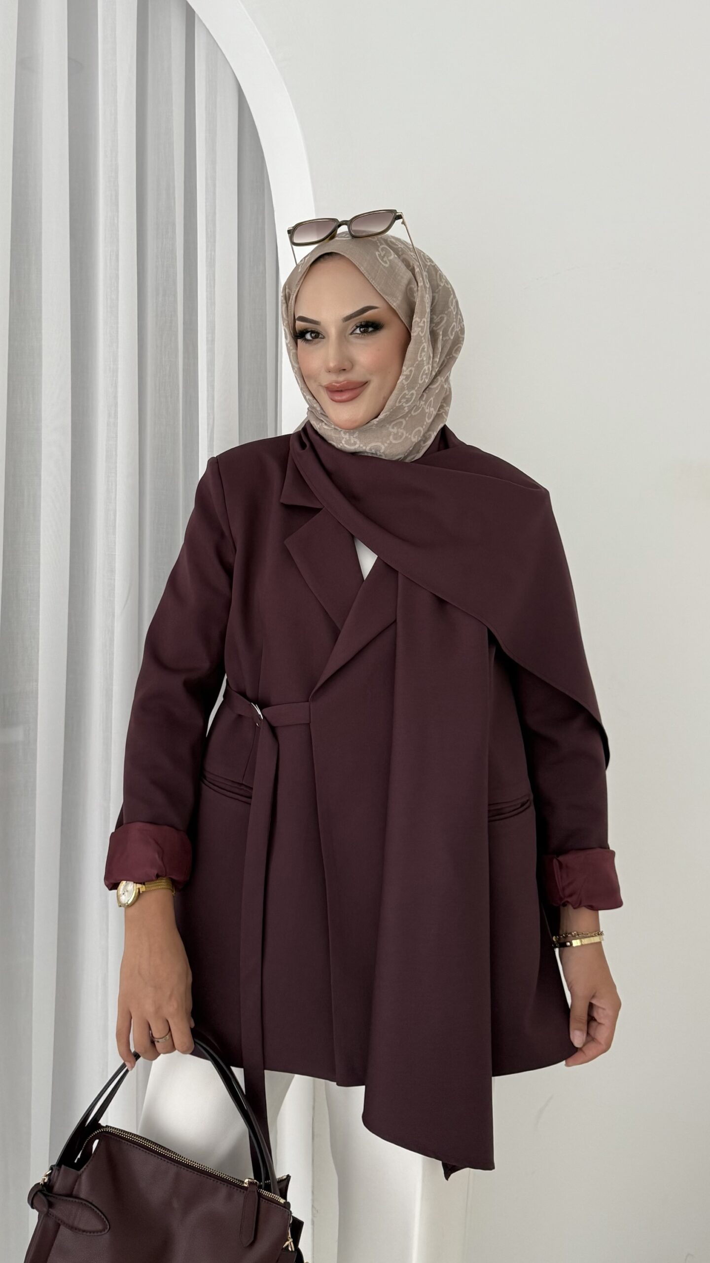 Pinterest Premium Atkılı Blazer Ceket |  