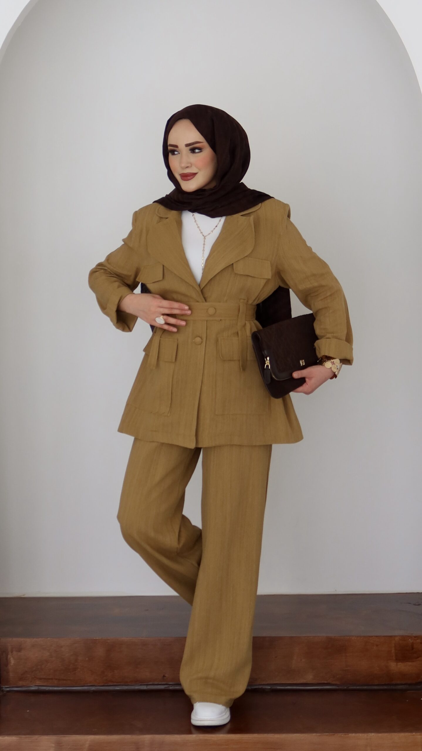 Linen Premium Keten İkili Takım |  