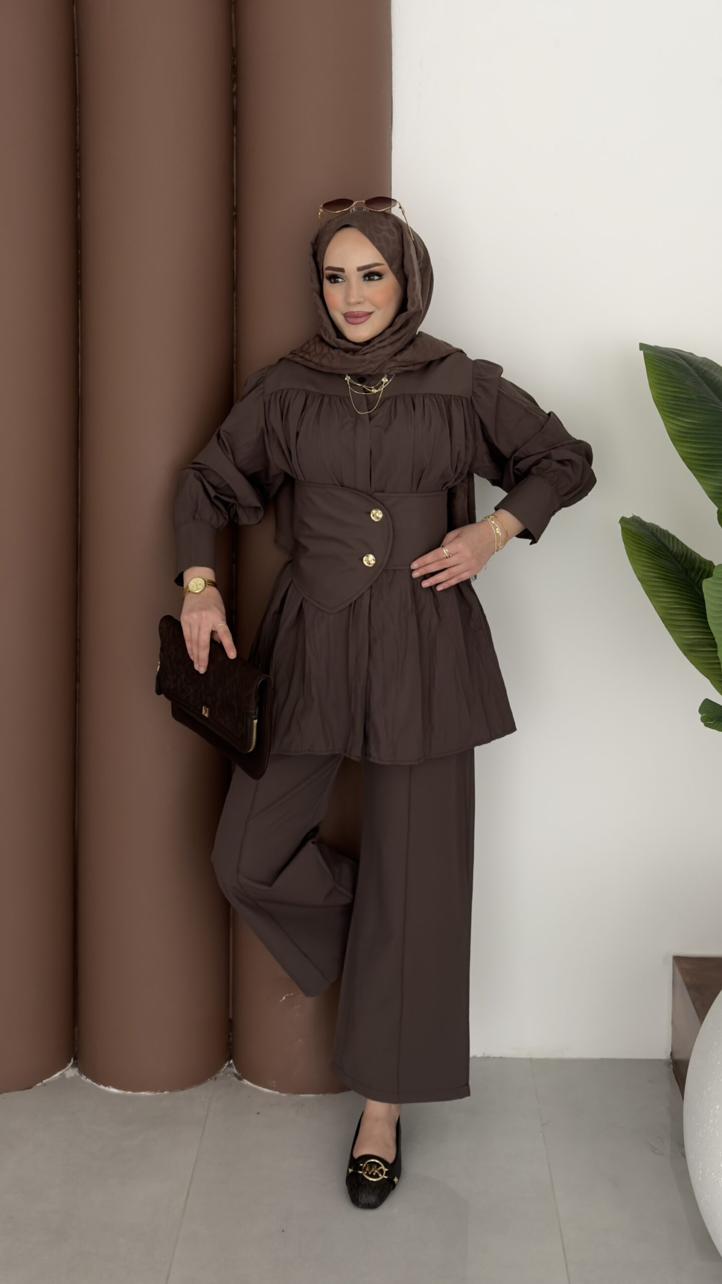 Diana Kraş Poplin İkili Takım |  