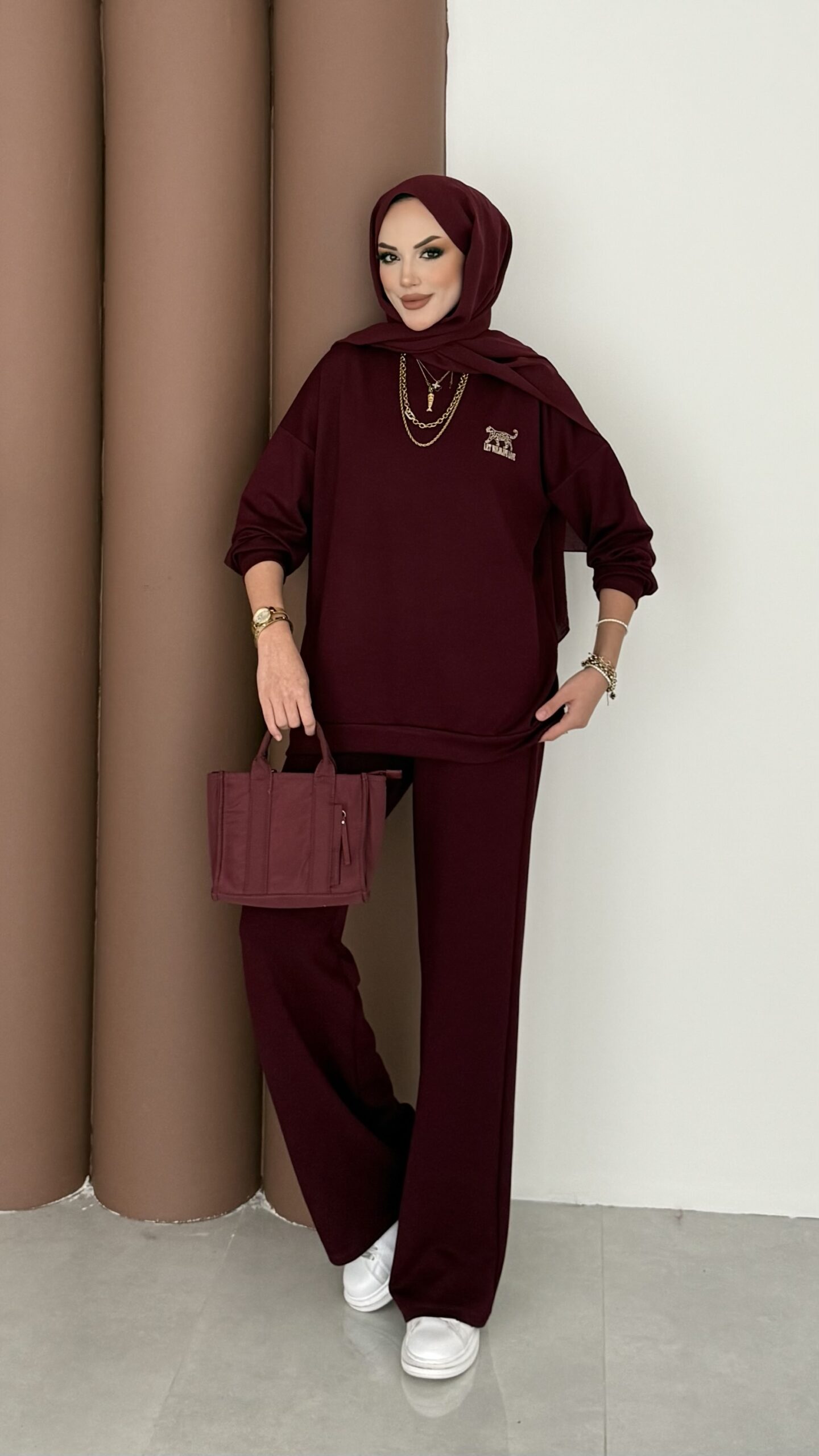 Logolu Premium Oysh İkili Takım |  