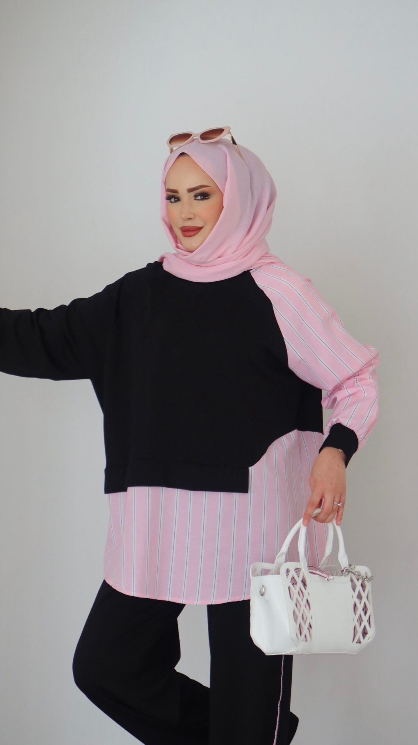 Basic Çizgili Oysh İkili Takım |  