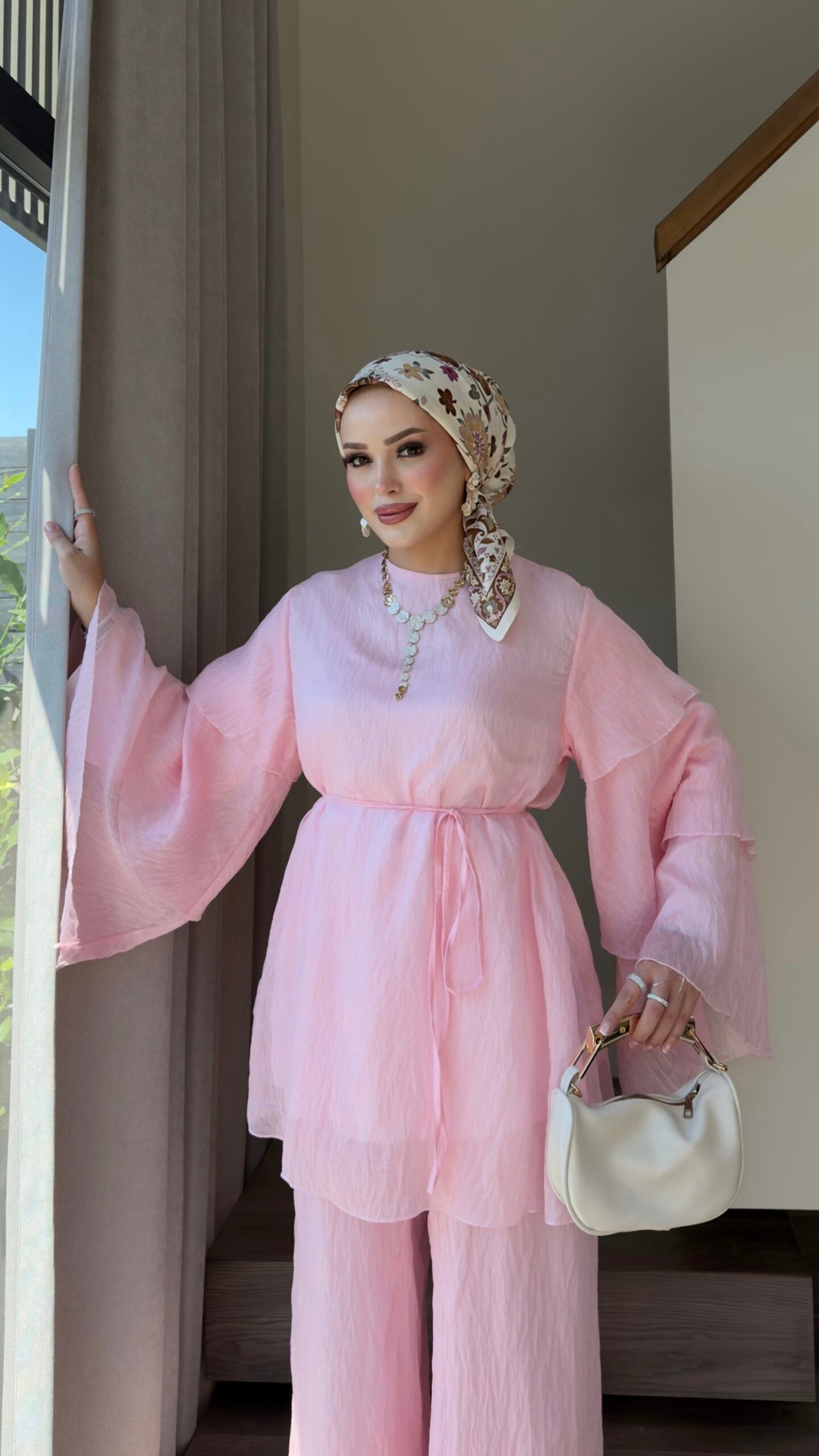 Blush Aura Volanlı İkili Takım |  