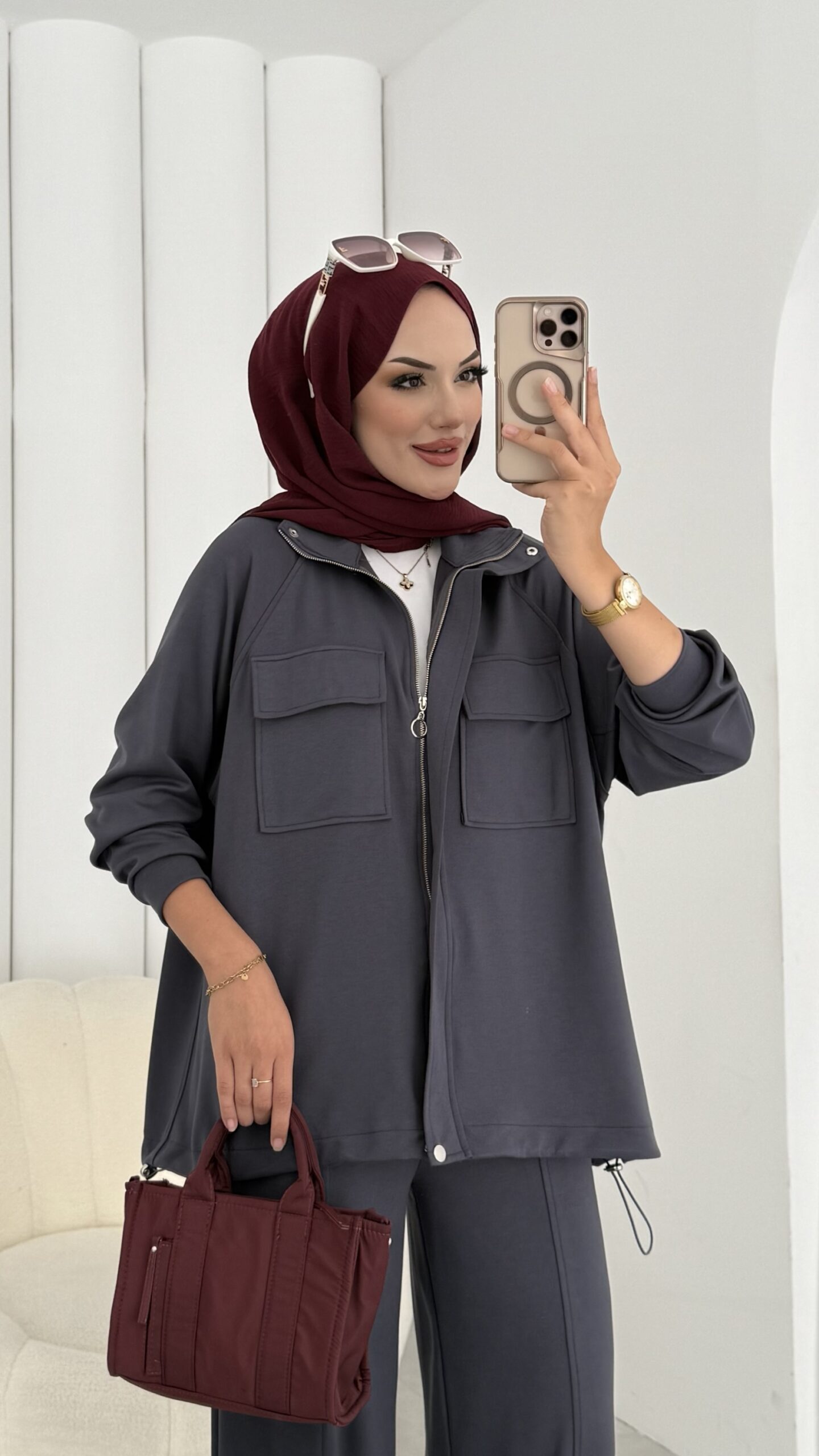 Oysh Bomber Ceket Takım |  