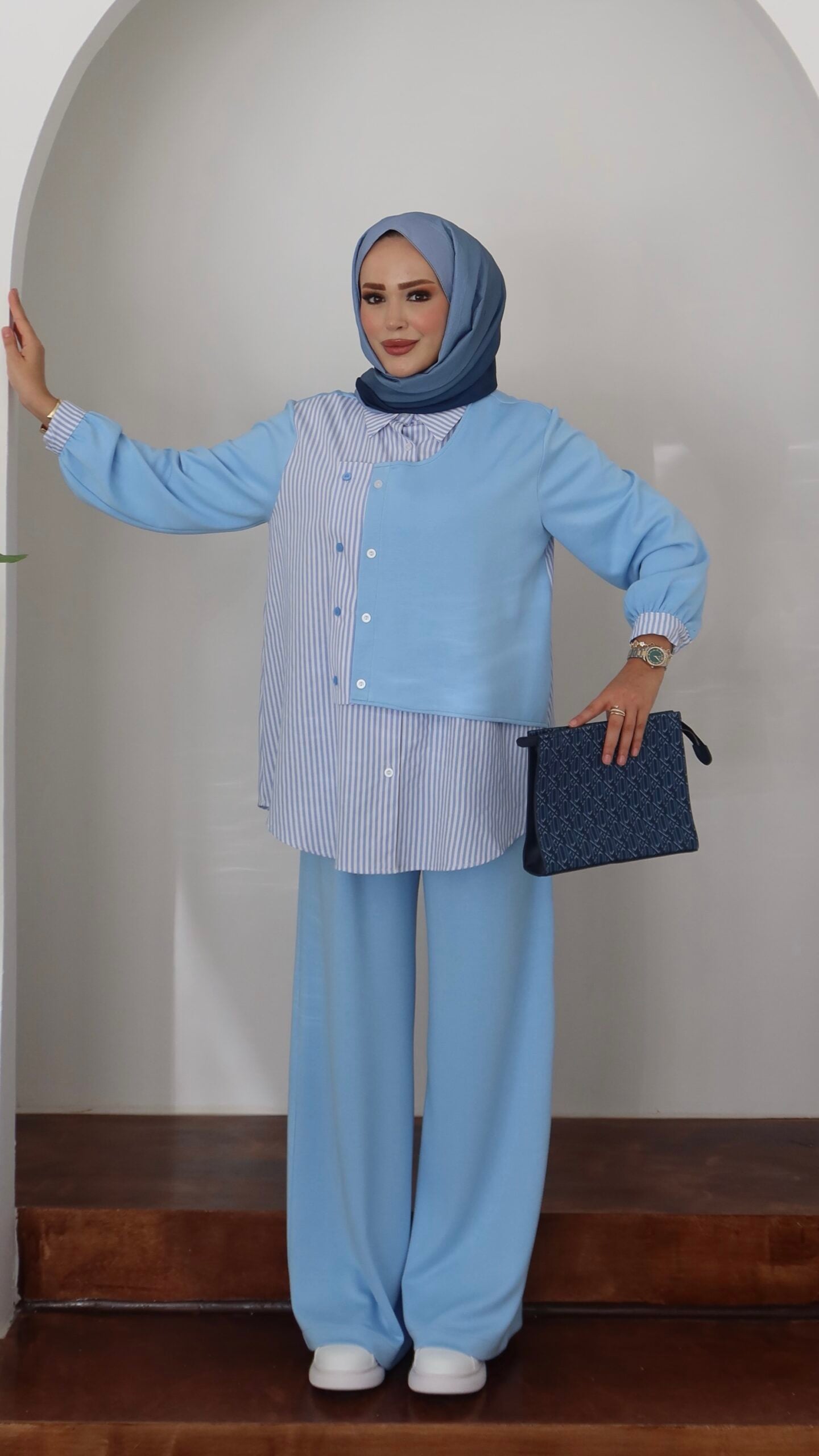 Garny Shirt Twist Muadil İkili Takım |  