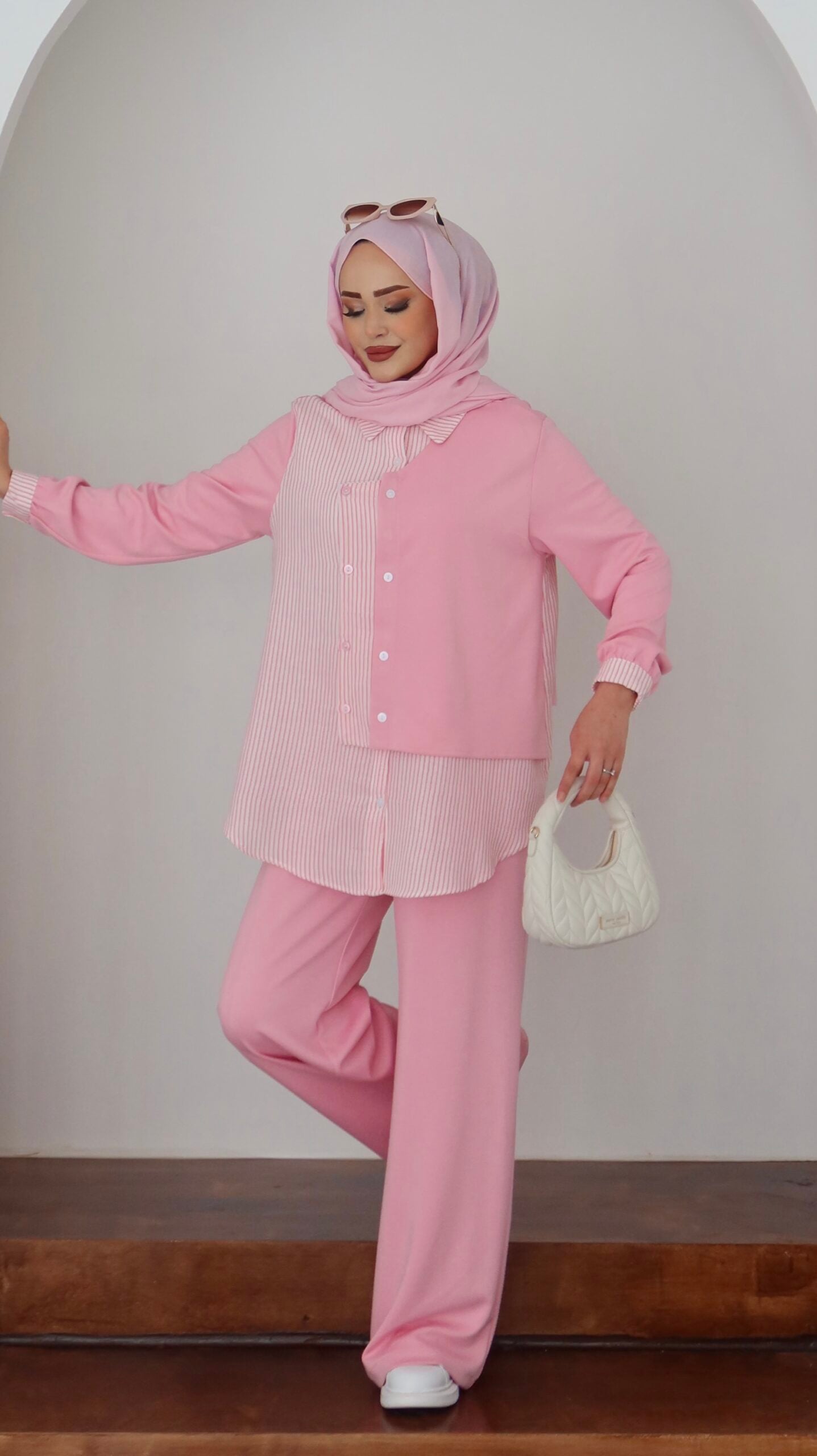 Garny Shirt Twist Muadil İkili Takım |  
