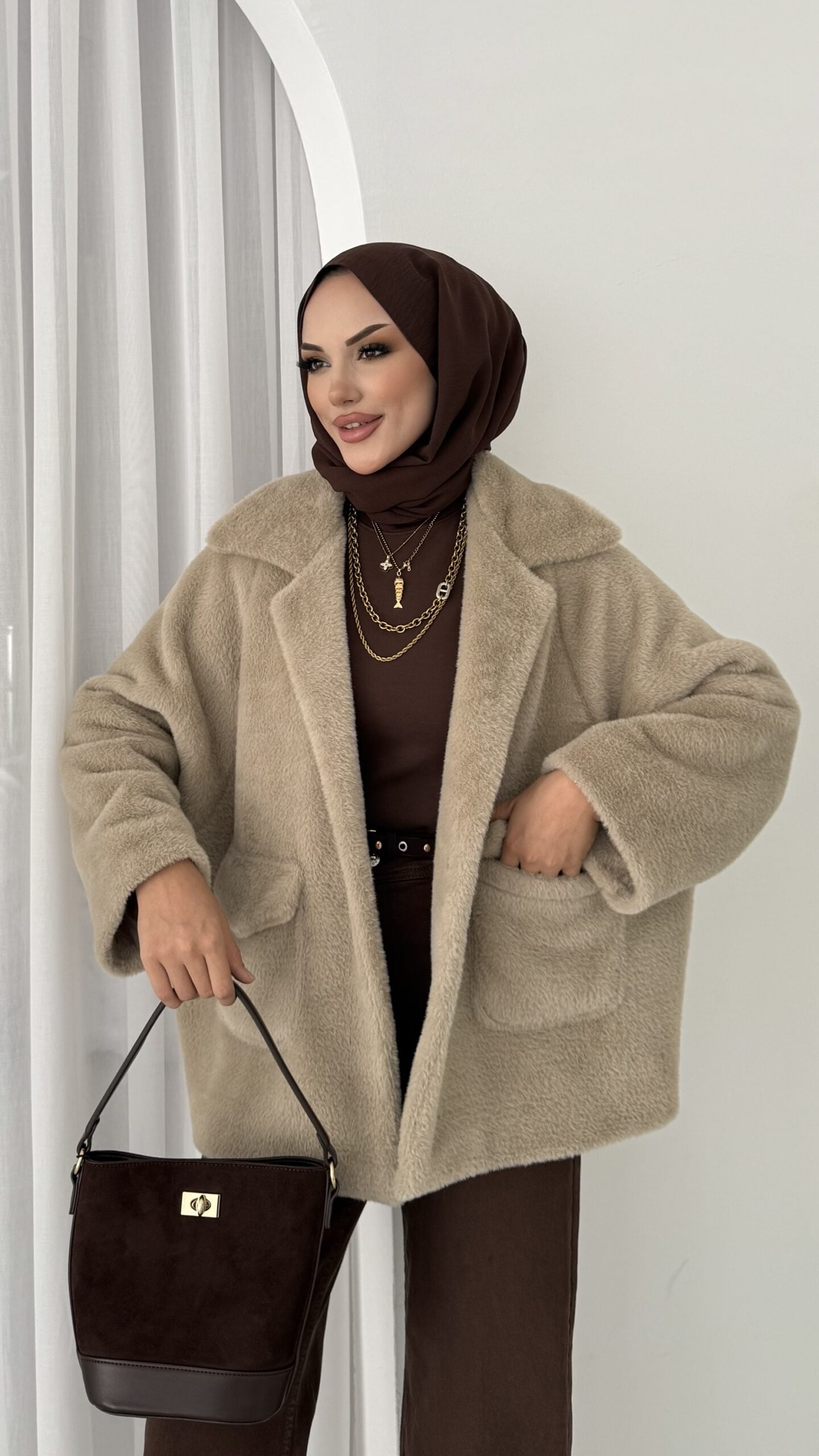 Marka Muadili Premium Kürk Ceket |  