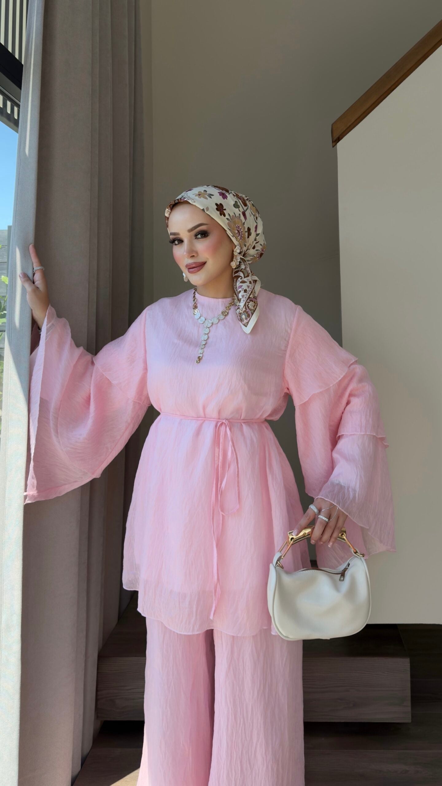 Blush Aura Volanlı İkili Takım |  