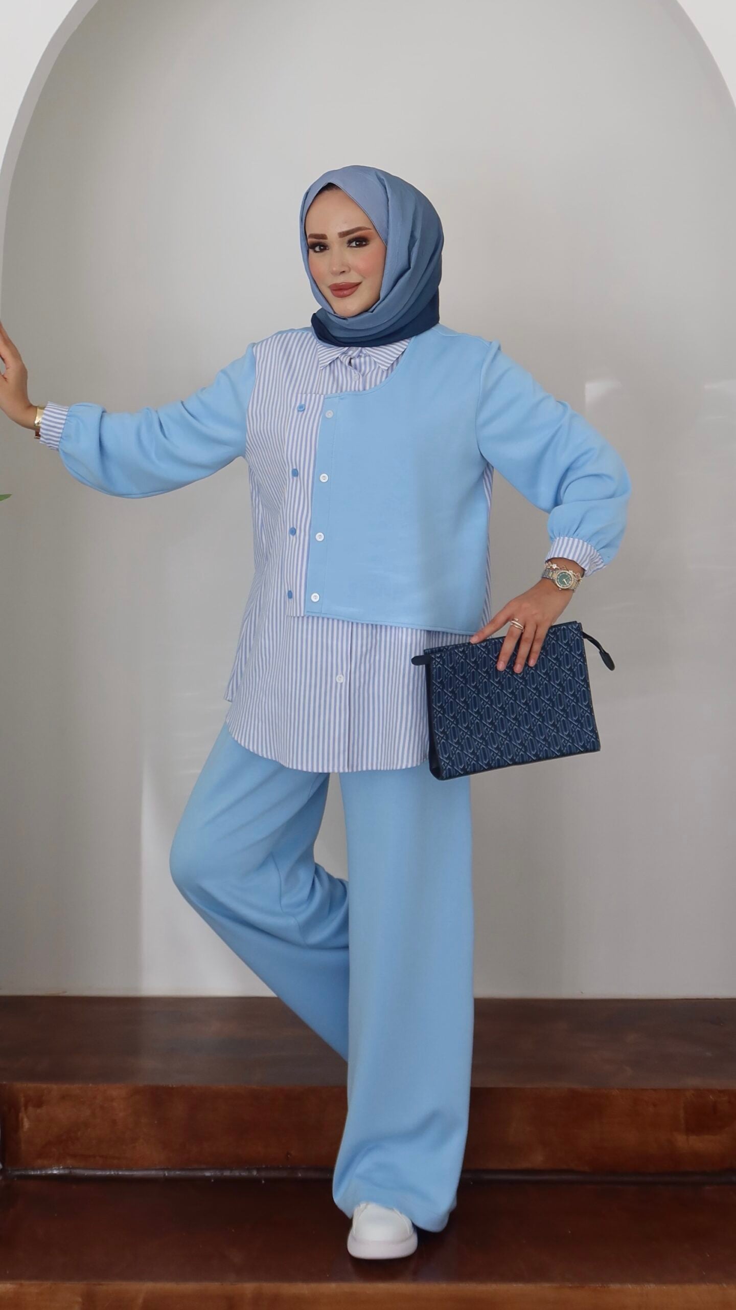 Garny Shirt Twist Muadil İkili Takım |  