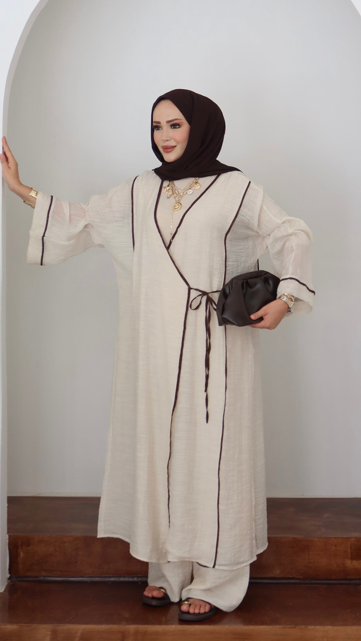 Beach Kimono İkili Takım |  