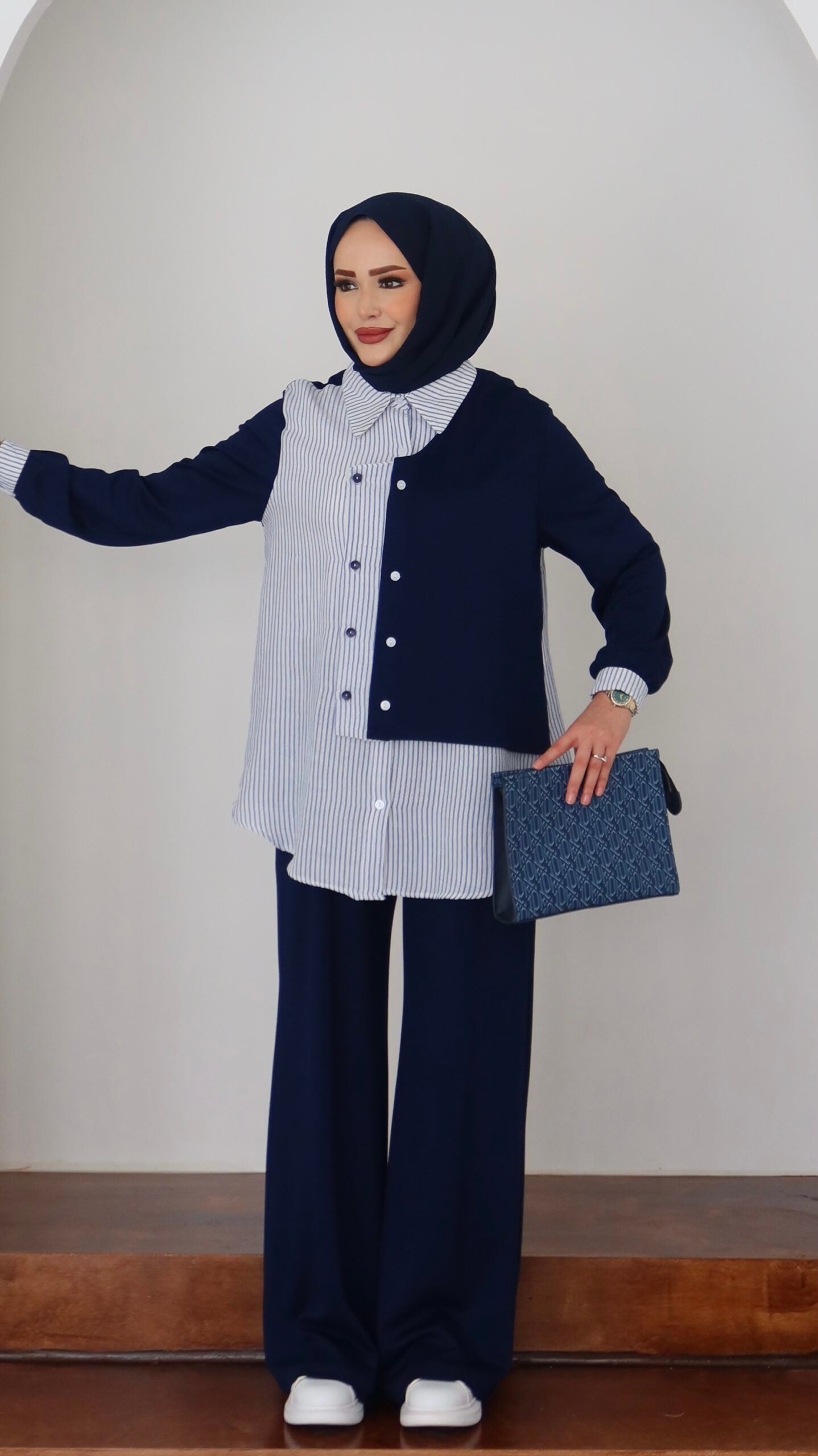 Garny Shirt Twist Muadil İkili Takım |  