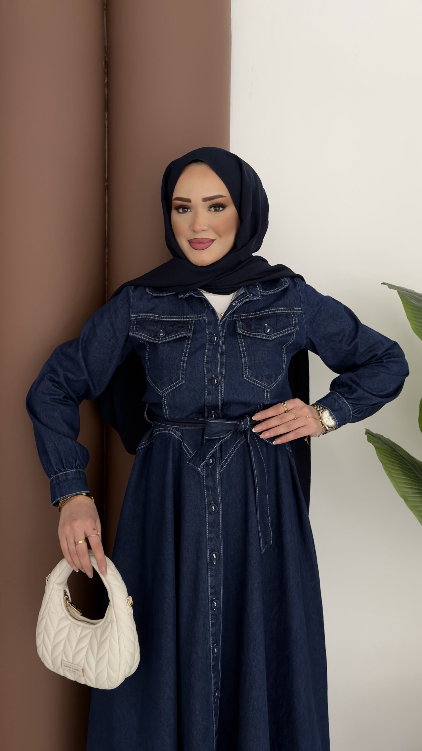 Heidi Denim Elbise |  