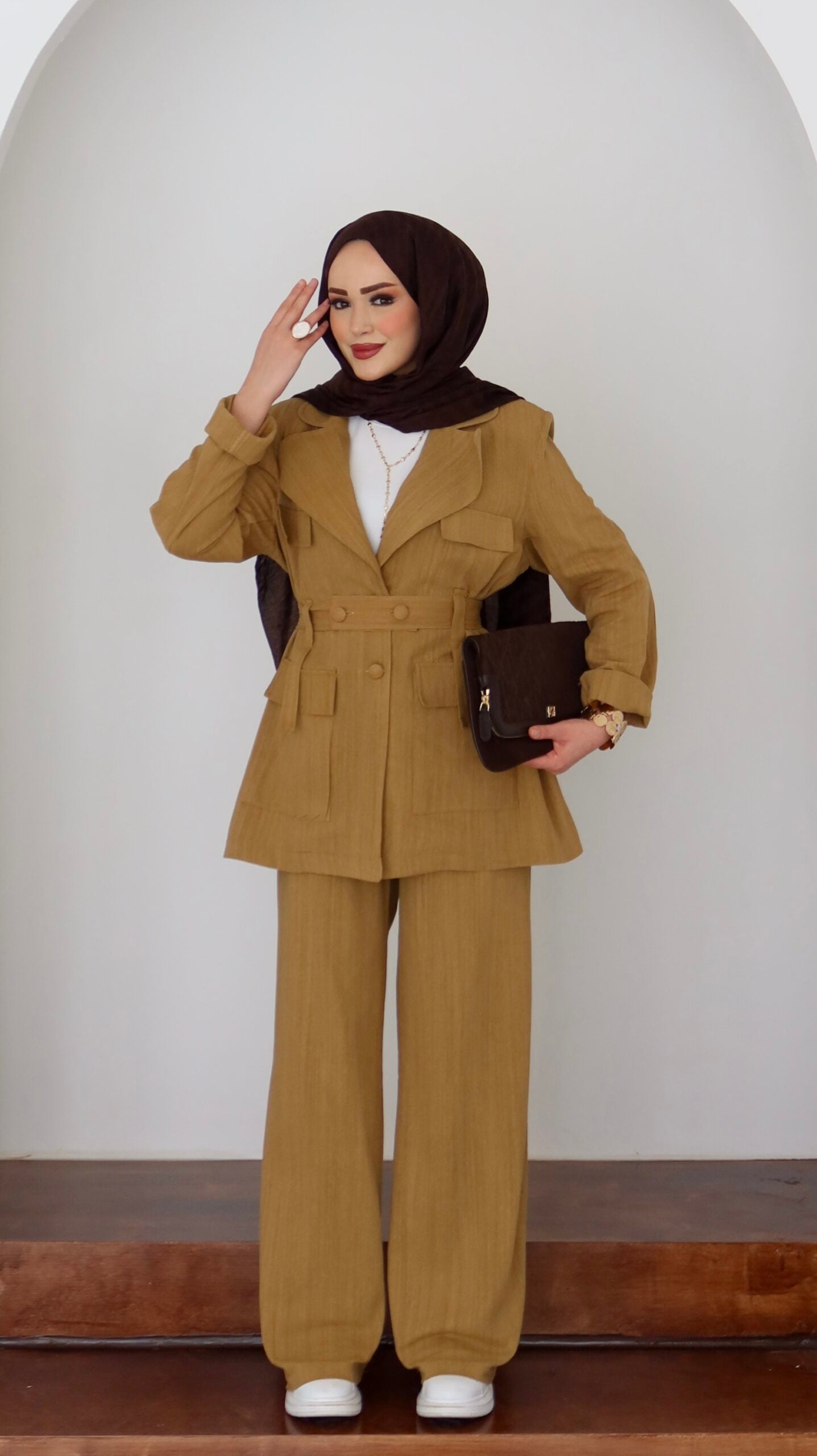 Linen Premium Keten İkili Takım |  