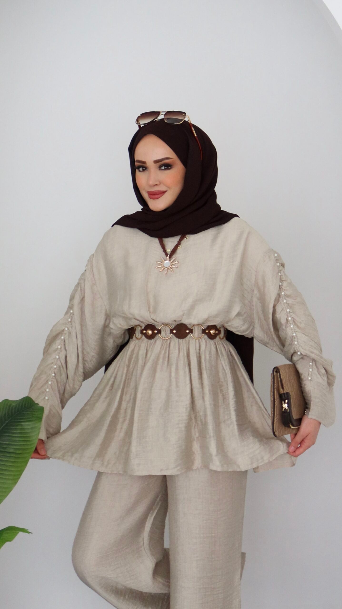 Charm İnci Tensel İkili Takım |  