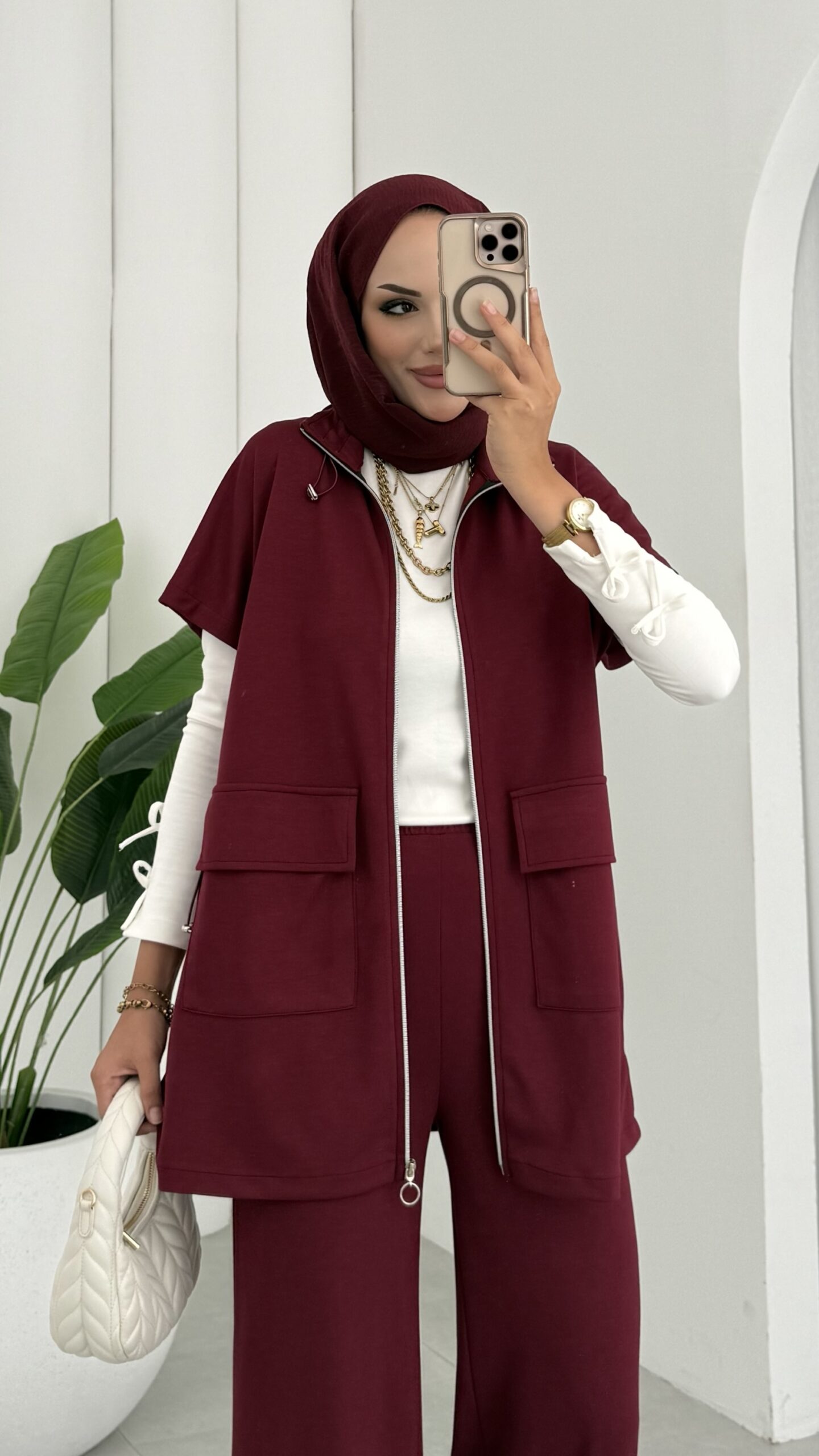 Oysh Muadil Yelekli İkili takım |  