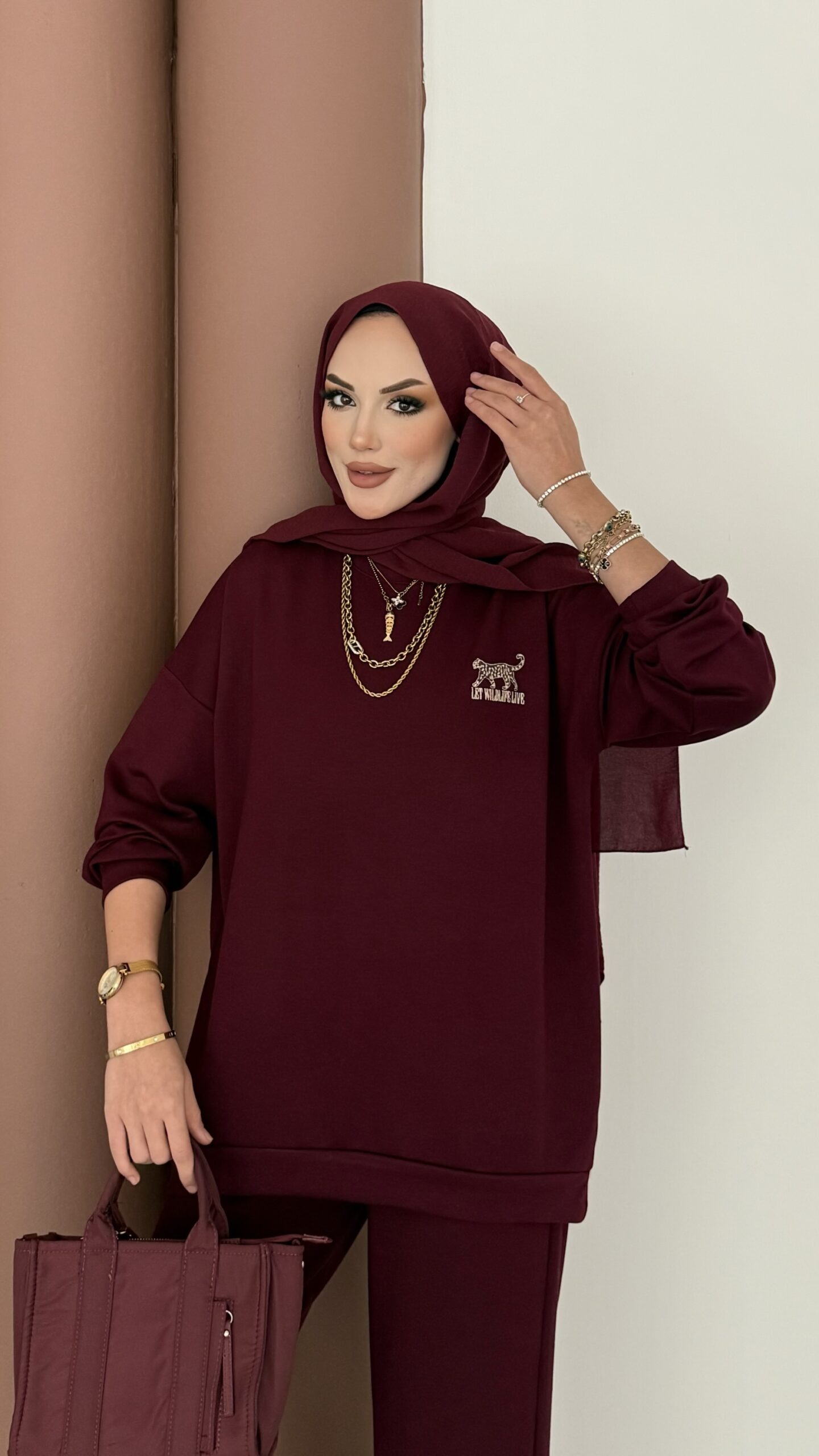 Logolu Premium Oysh İkili Takım |  