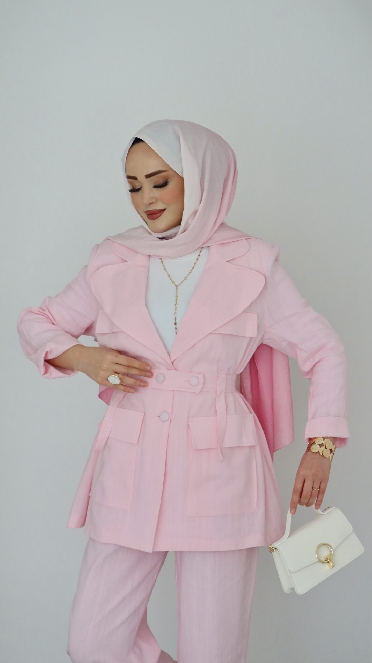 Linen Premium Keten İkili Takım |  