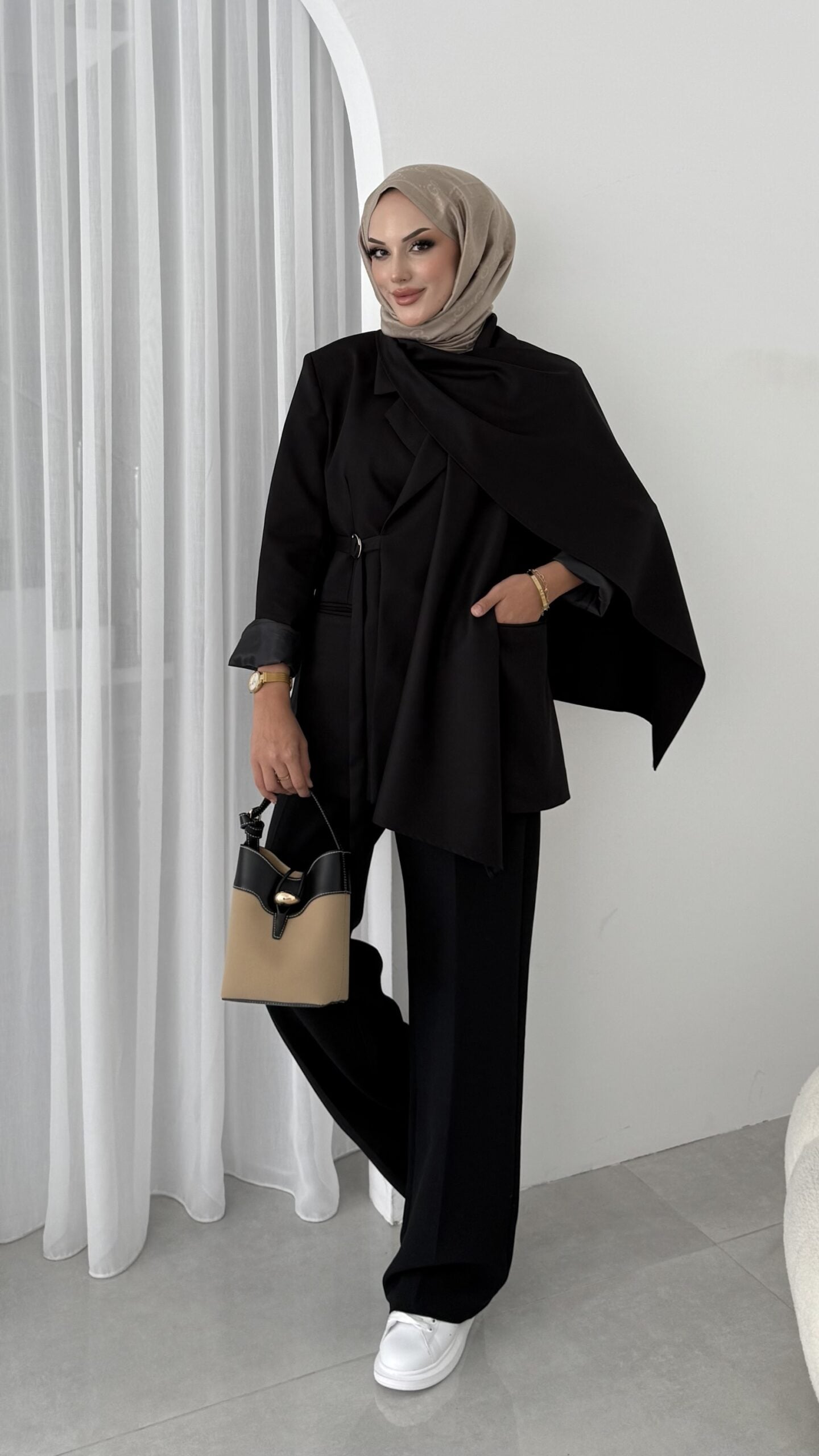 Pinterest Premium Atkılı Blazer Ceket |  