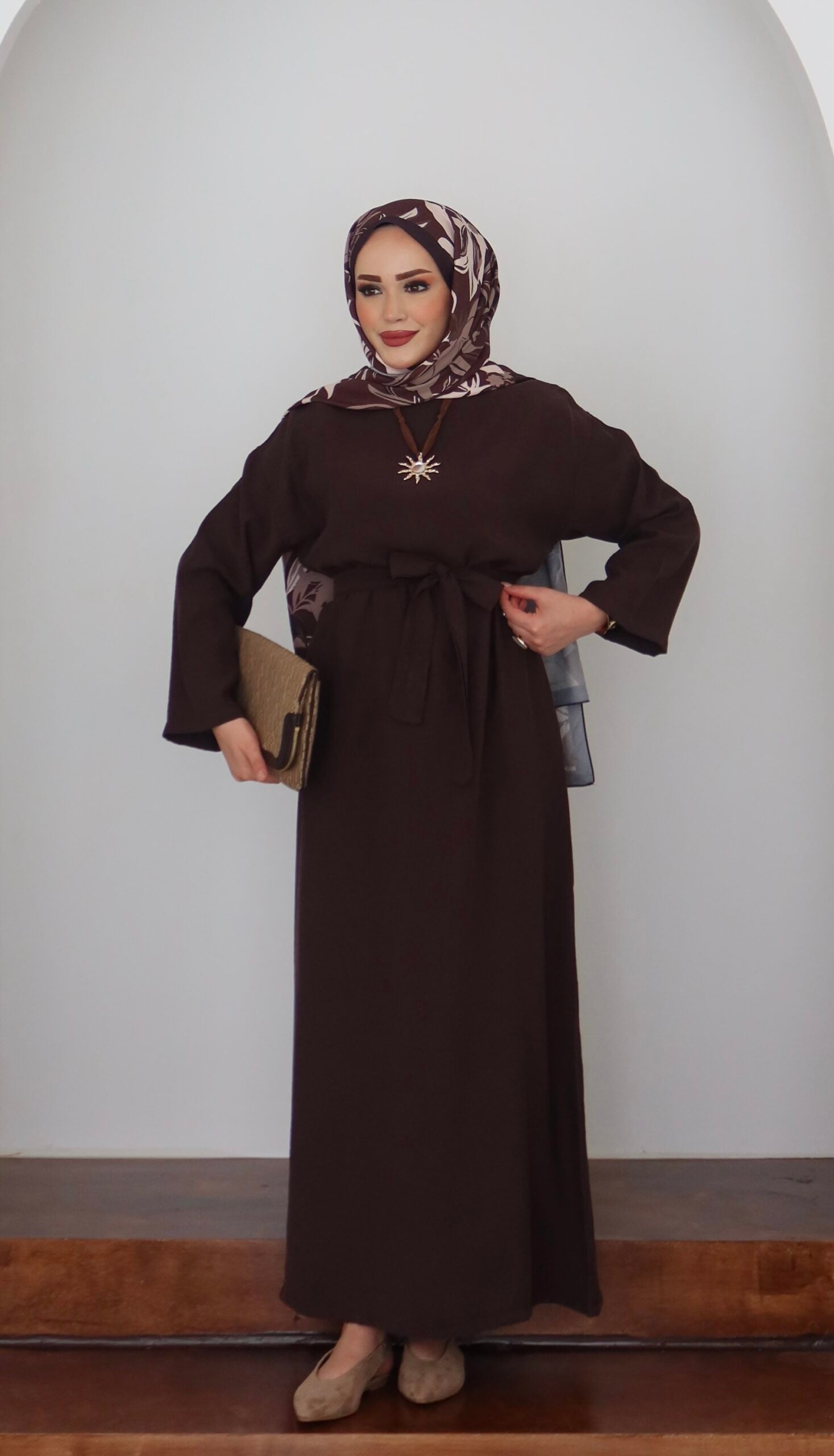 Marakeş Kuşaklı Elbise |  